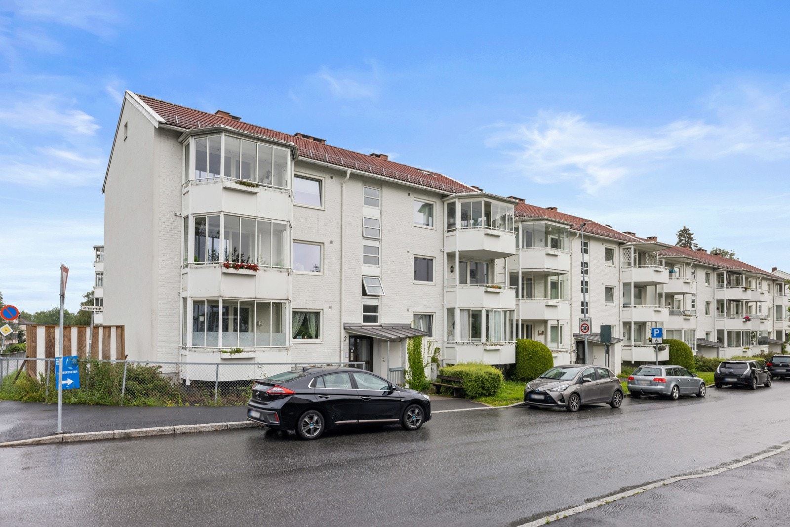 Borettslaget består av 537 leiligheter. Galleribilde