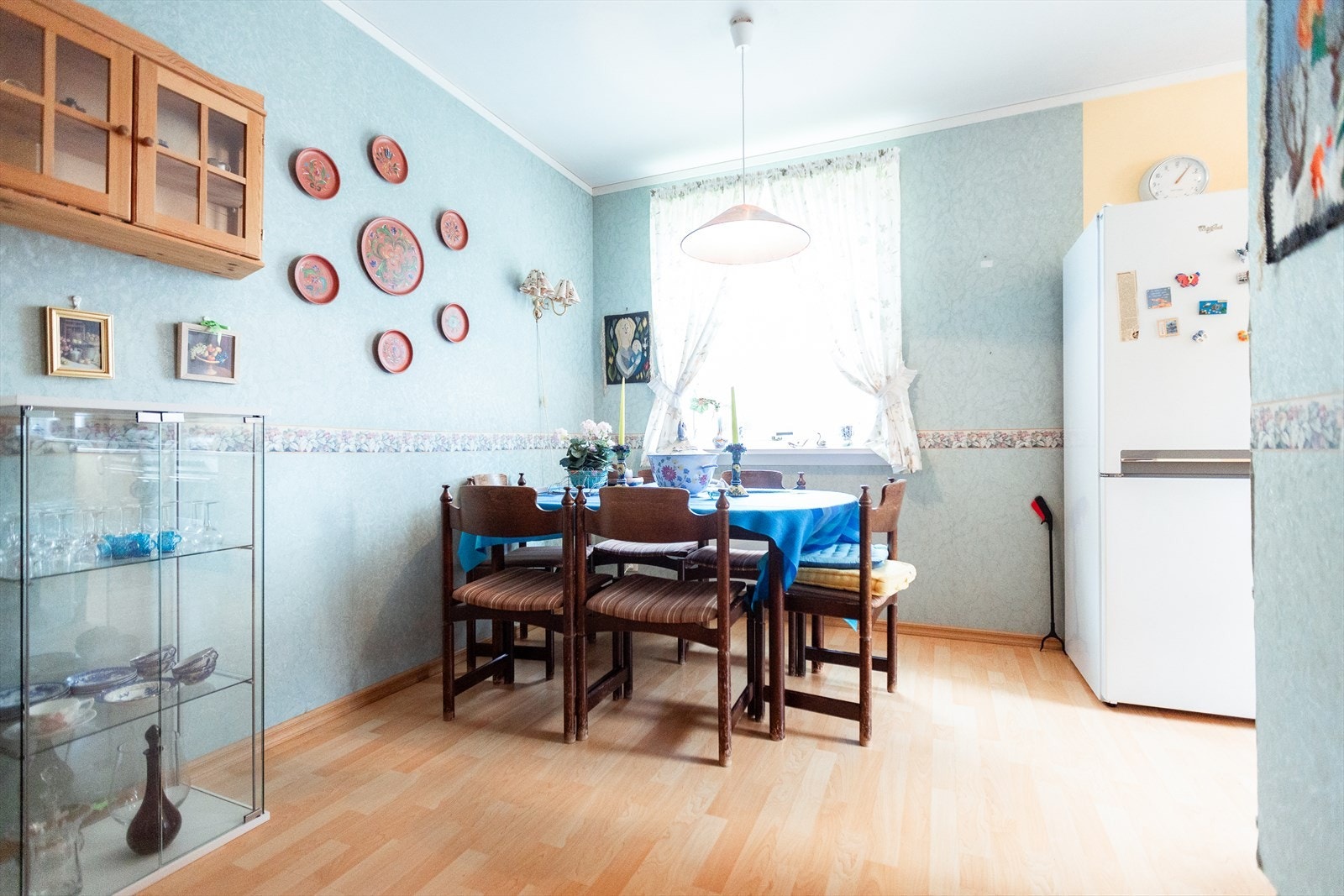 Spisestuen er målt til 11,5m² Galleribilde