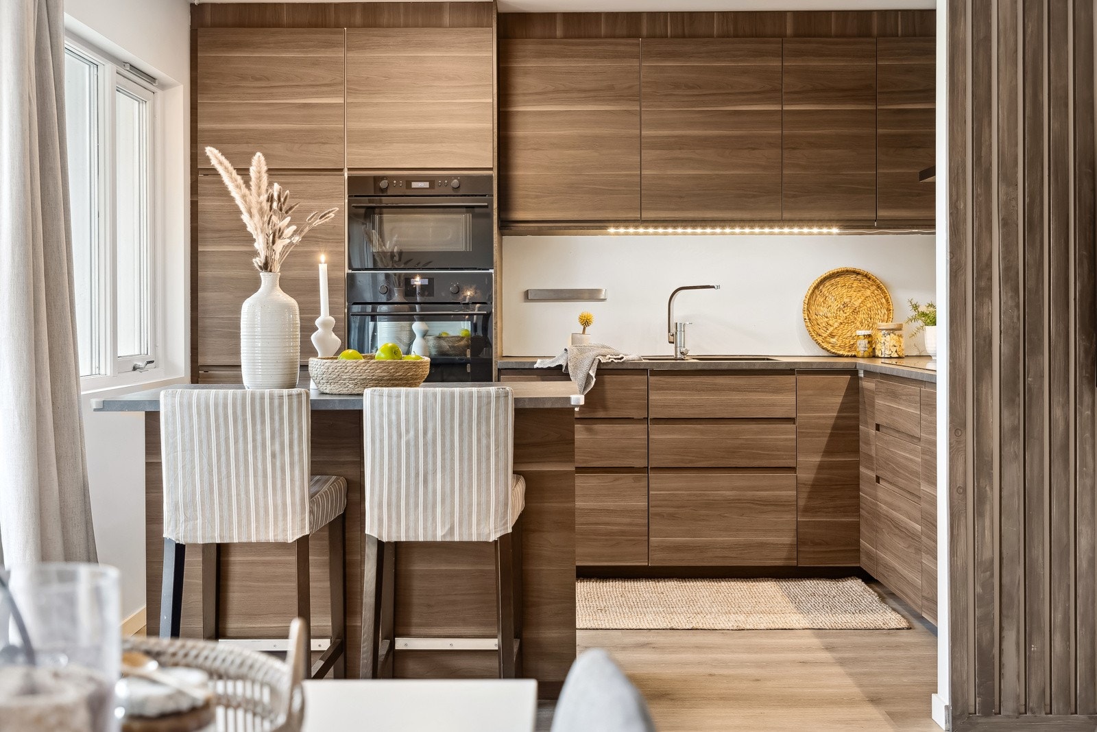 Her får man en flott leilighet med fantastisk planløsning. Galleribilde