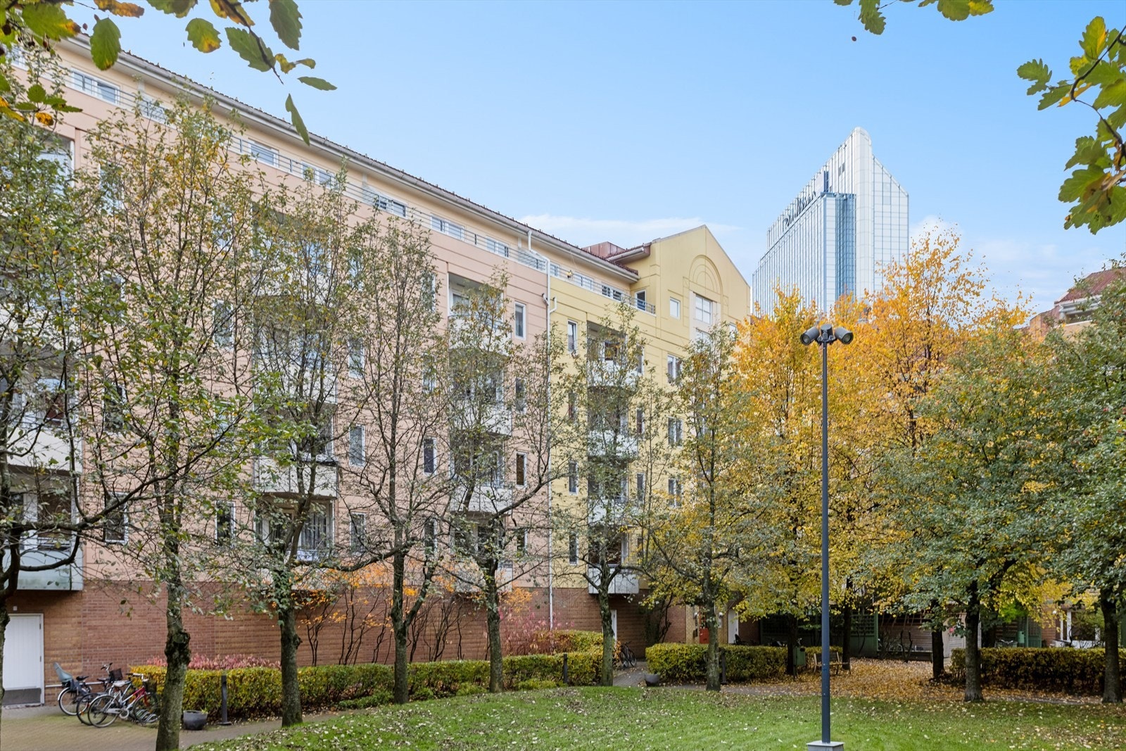 Bakgård. Galleribilde