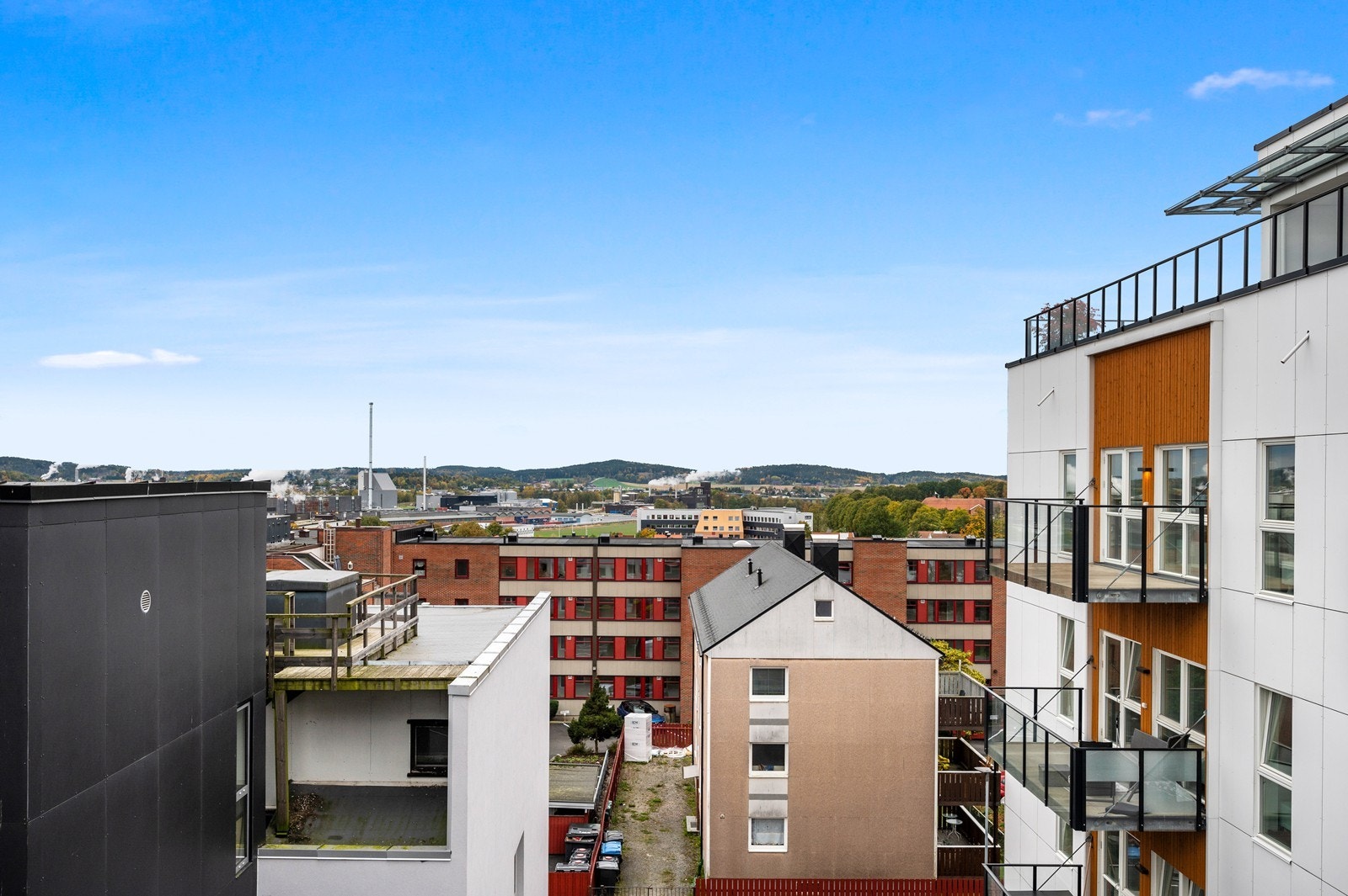 Utsikt mot sydvest Galleribilde