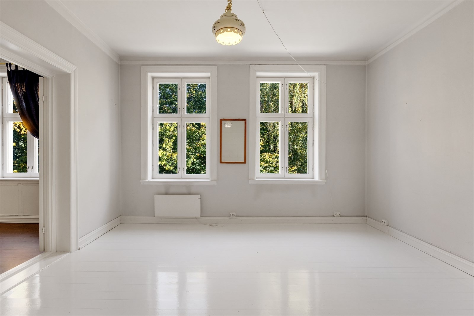 Utsyn til Botanisk Hage fra stuene Galleribilde