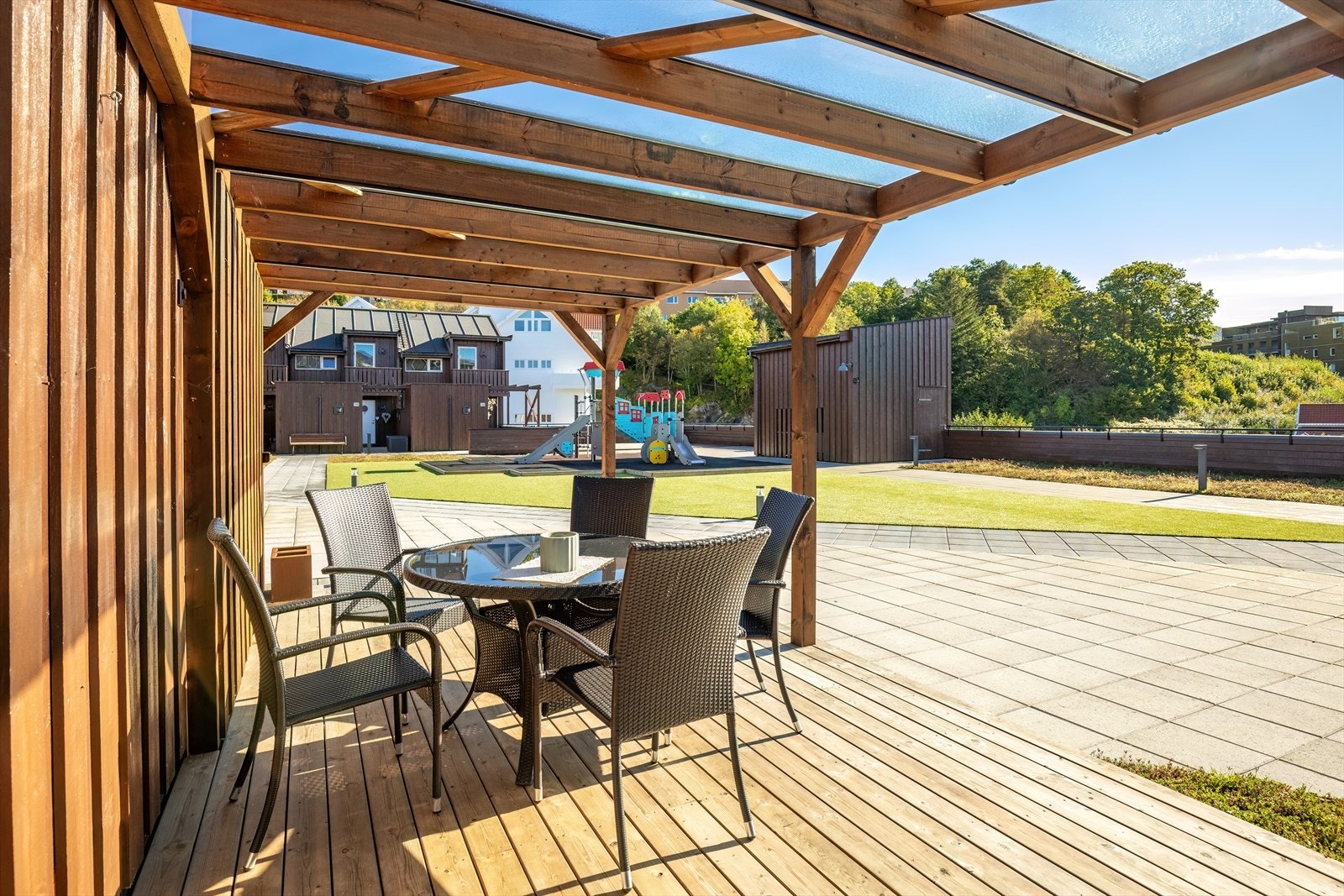 Her er det boltreplass til både store og små Galleribilde