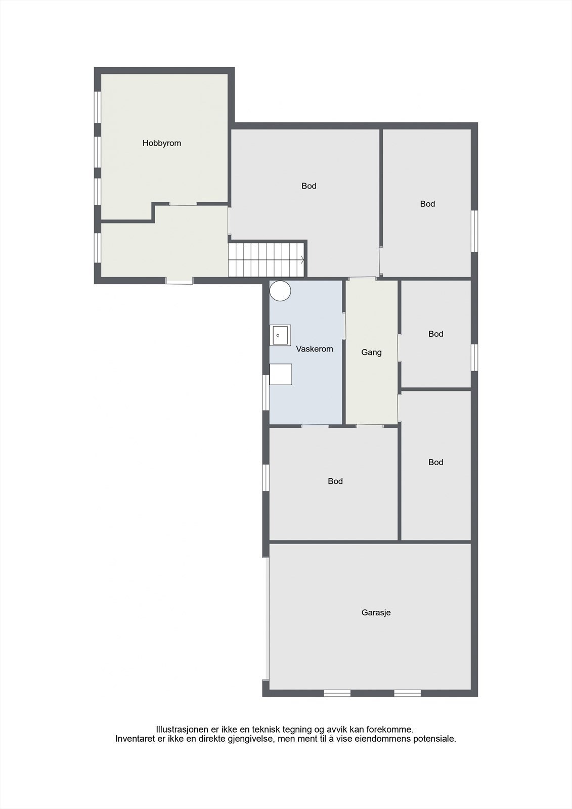 Plantegning - Kjeller Galleribilde