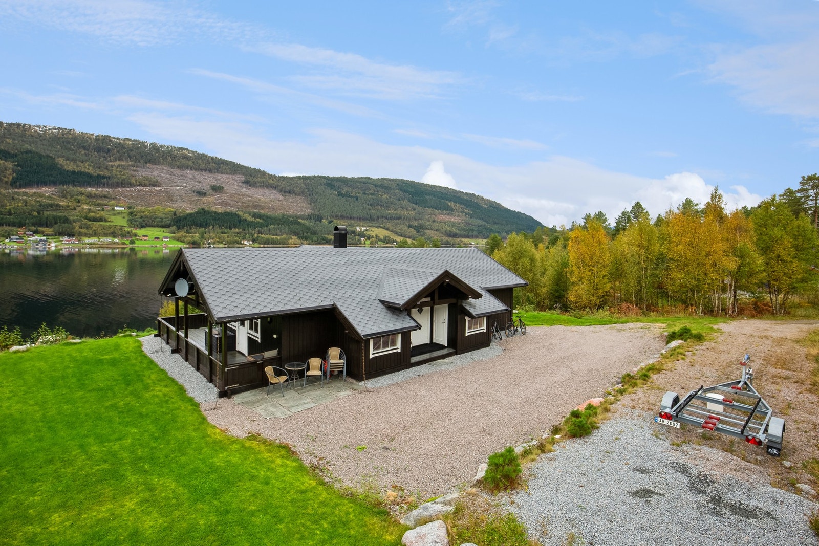 Hytten ble ferdigstilt i 2012 og er av høy kvalitet. Galleribilde