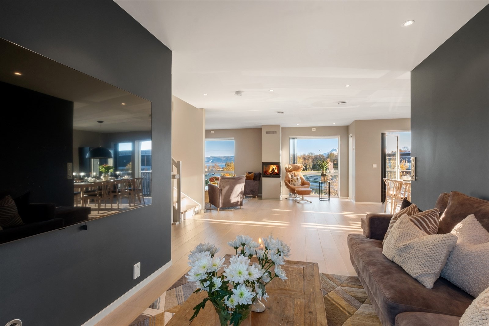 Hyggelig tv-krok Galleribilde