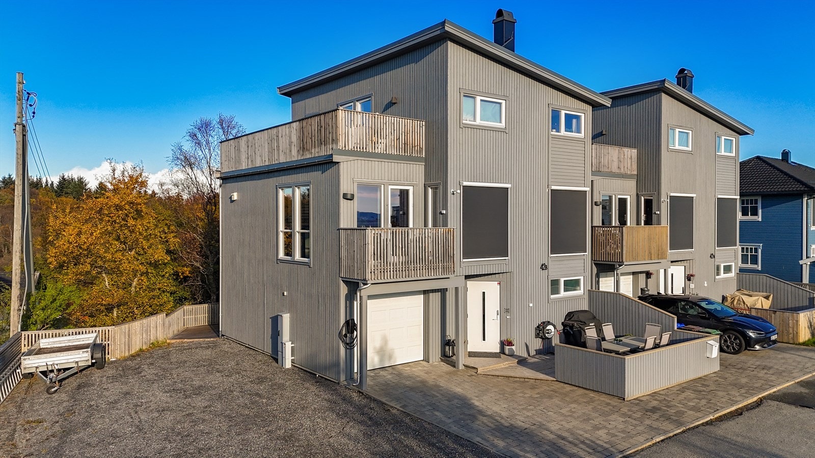 Automatstyrte screens (sol/vind) Galleribilde