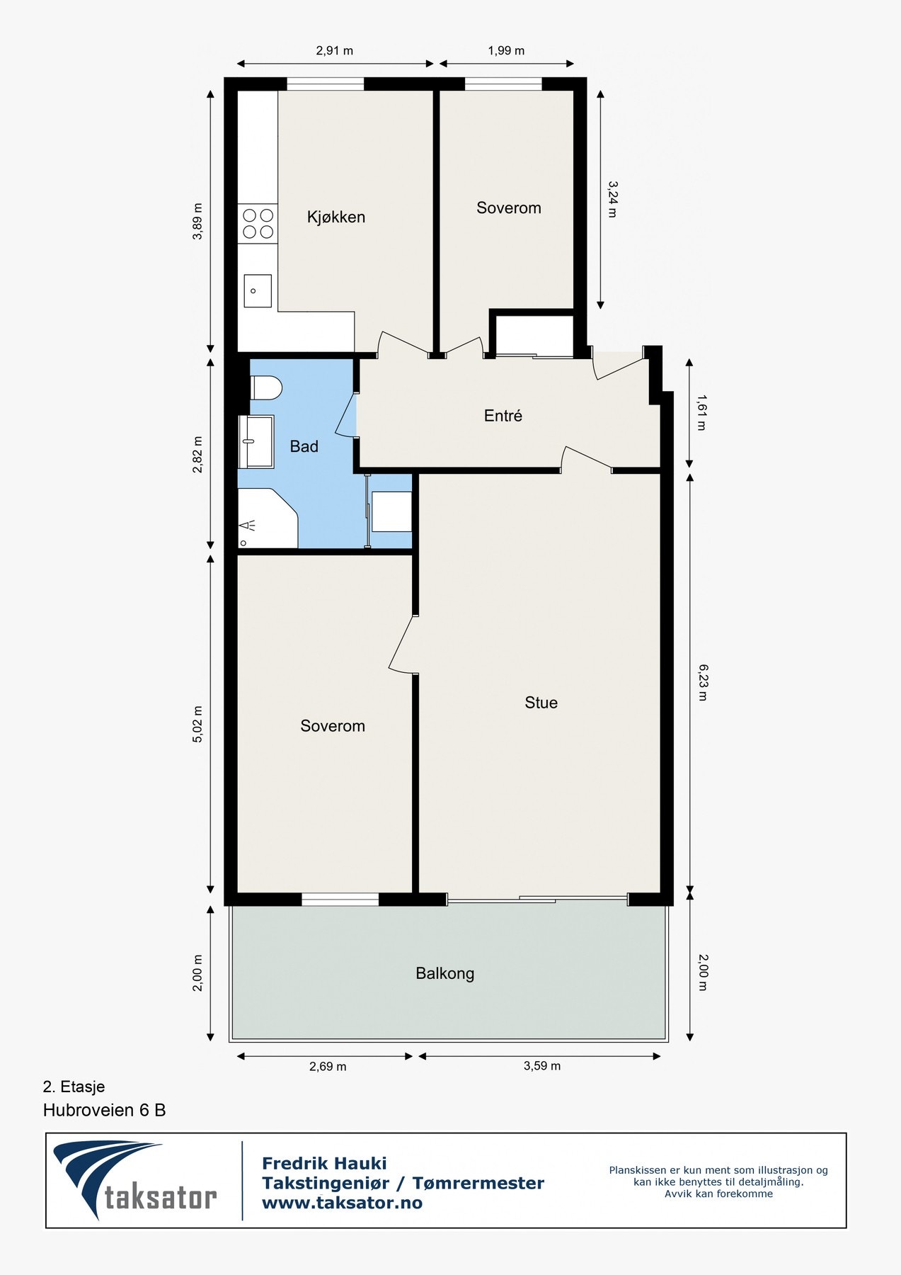 Planløsning. Galleribilde