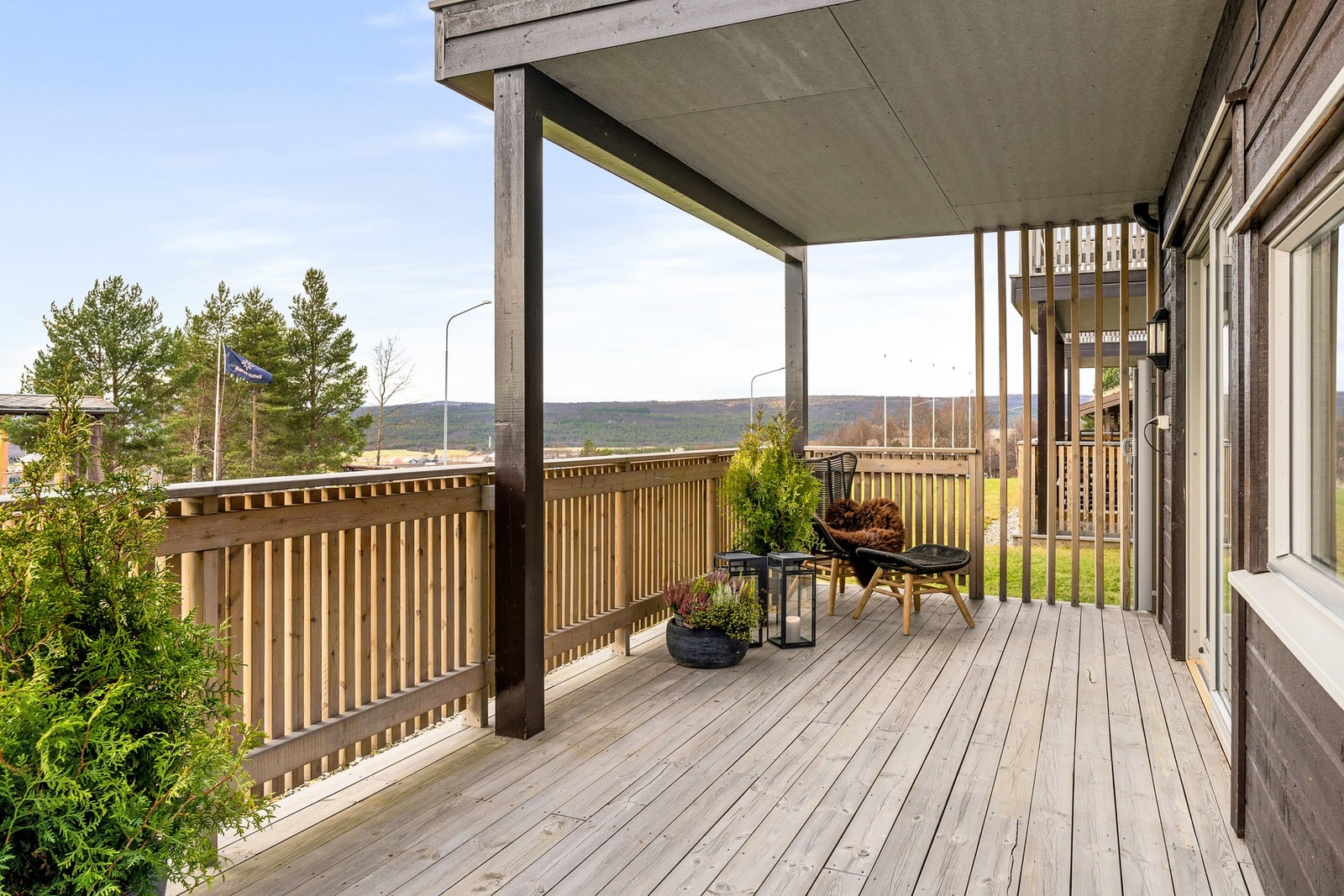 Ligger fint til med gode solforhold. Galleribilde