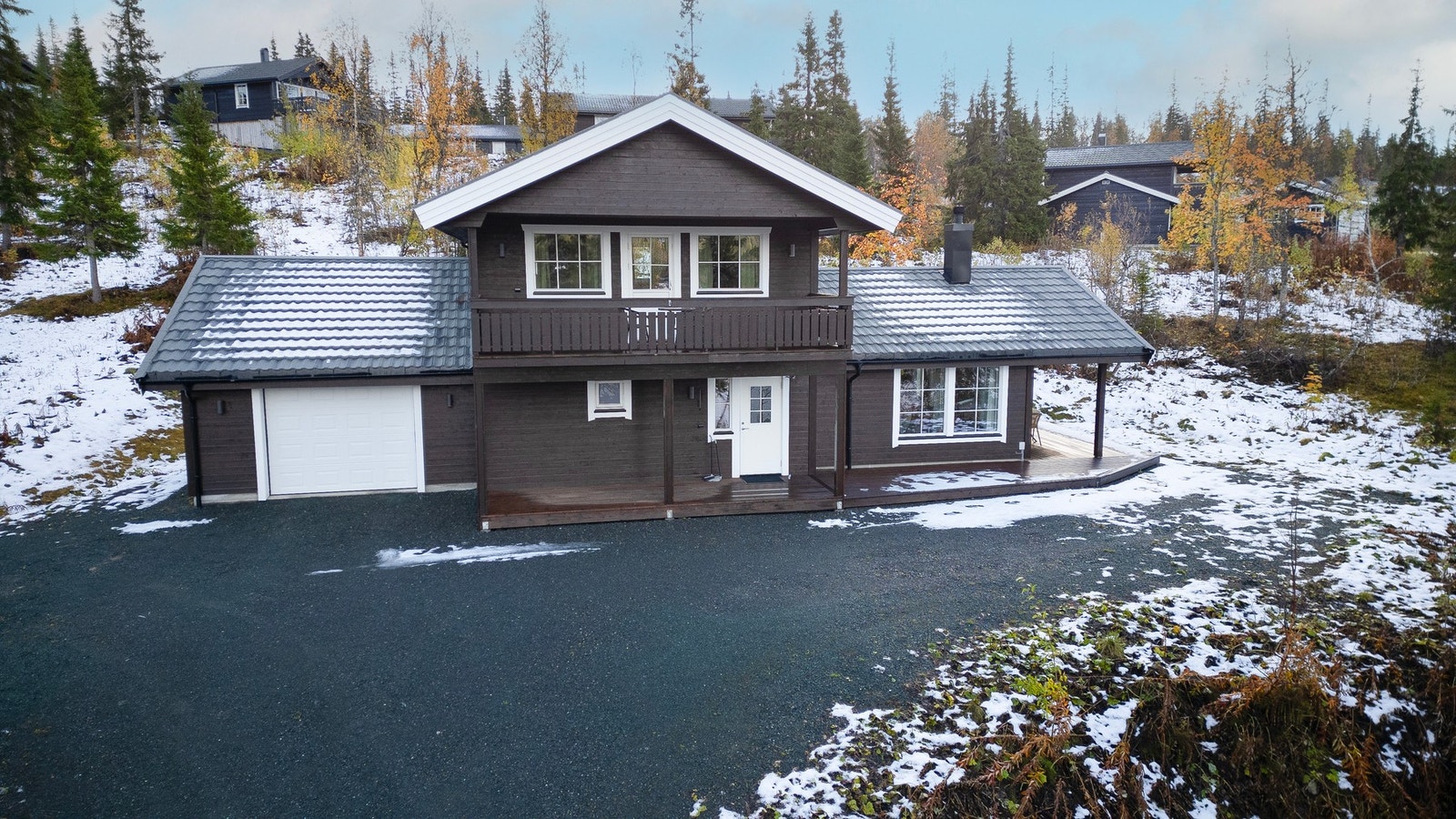 Flott fritidsbolig oppført i 2019, beliggende i tilknytning til Børgefjellsenteret i Røyrvik kommune Galleribilde