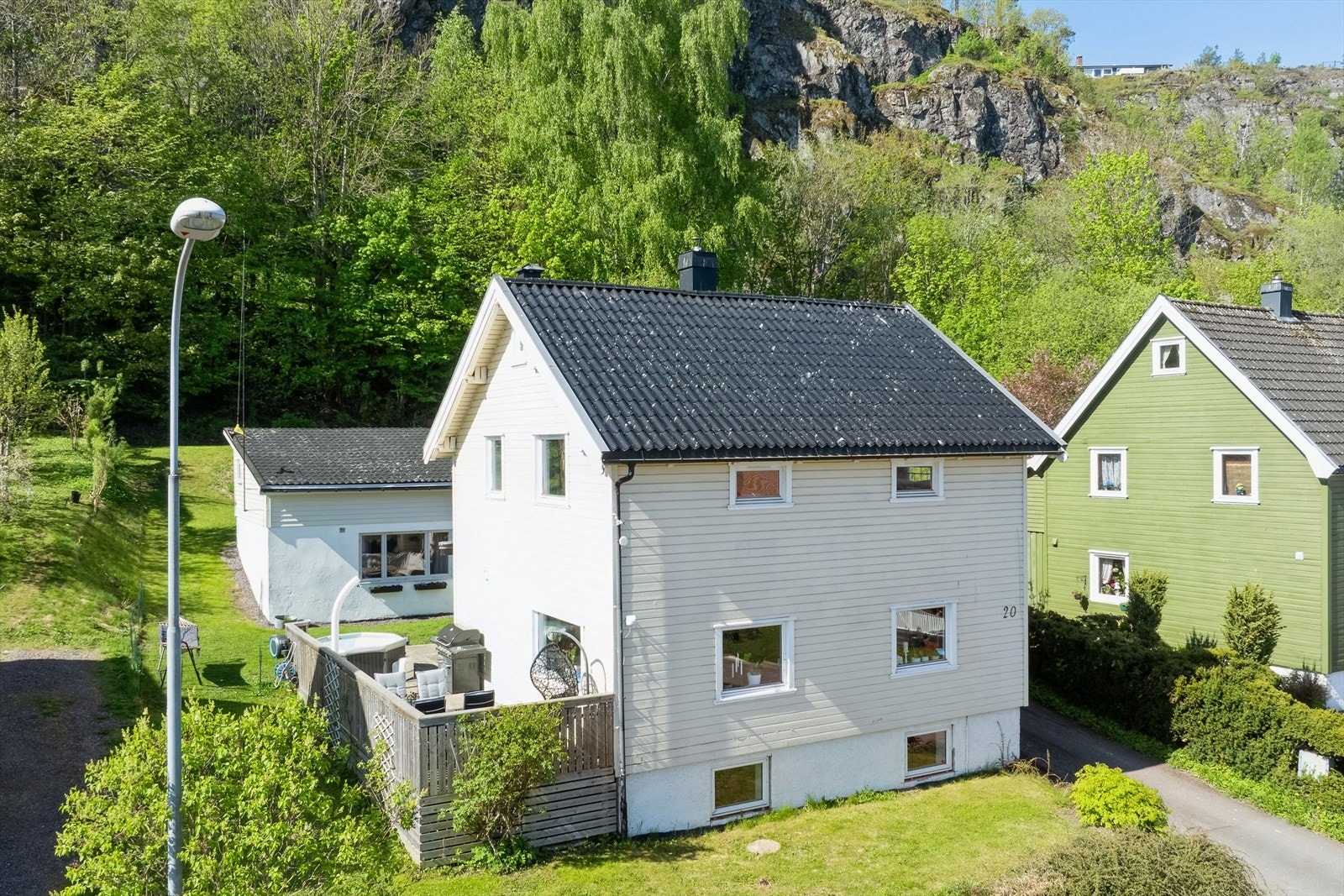 Eiendommen har fin sentral beliggenhet Galleribilde