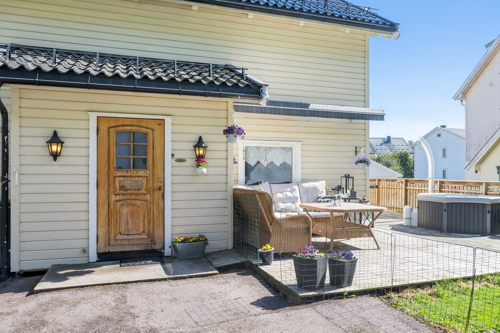 Inngangsparti Galleribilde