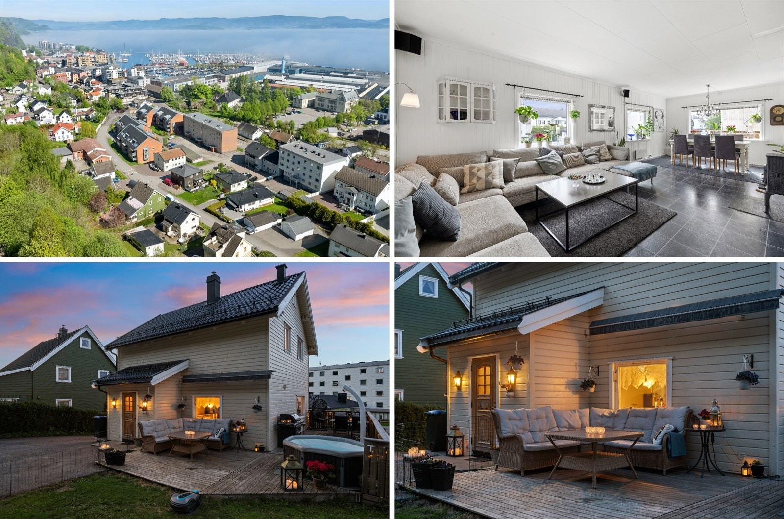 Velkommen til Sykehusveien 20 nær Holmestrand sentrum. Galleribilde