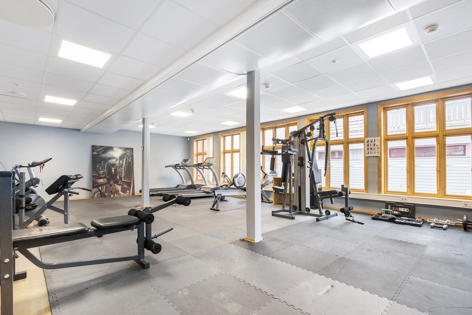 Treningsrom Galleribilde