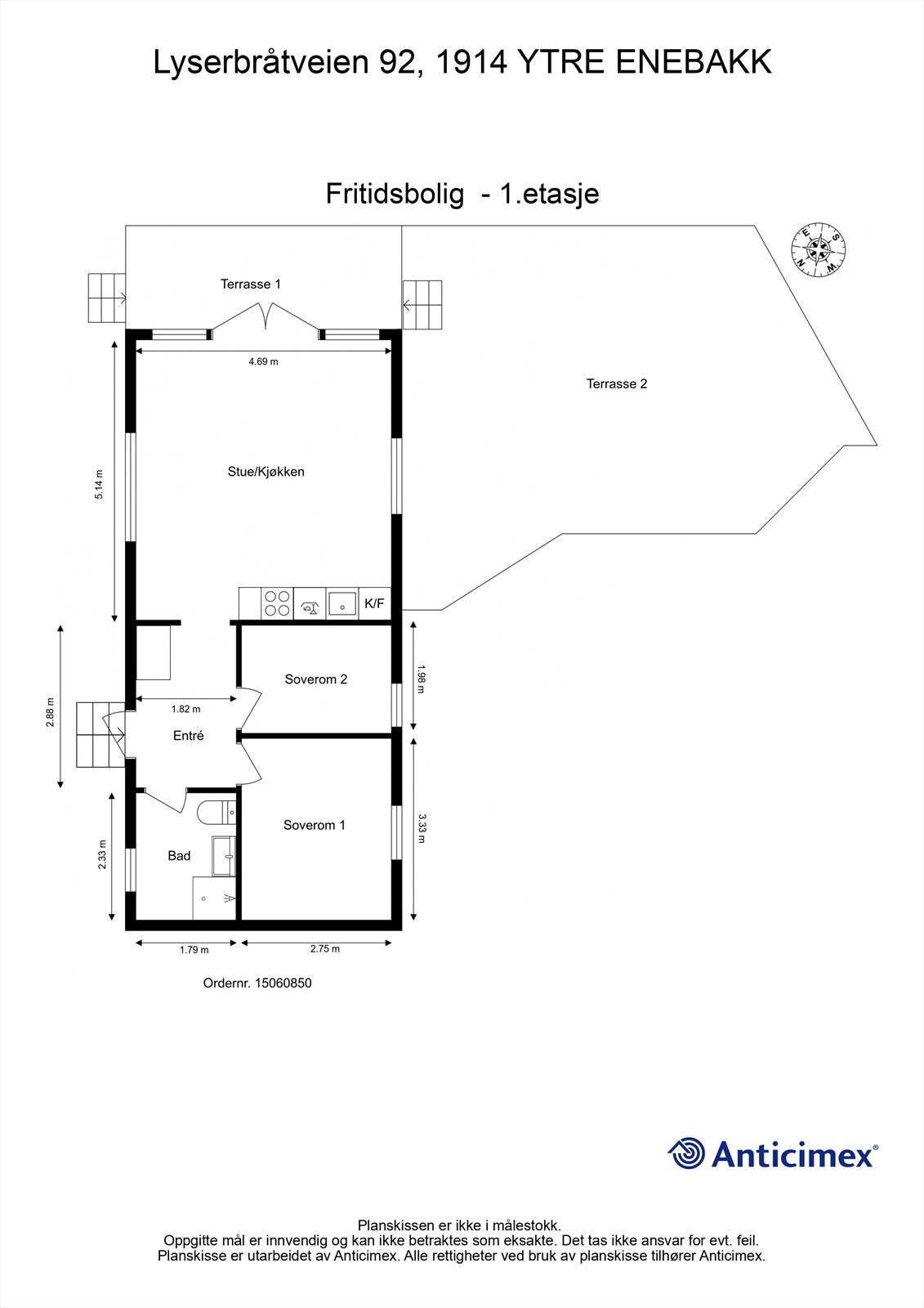 Plantegning - 1. etasje Galleribilde