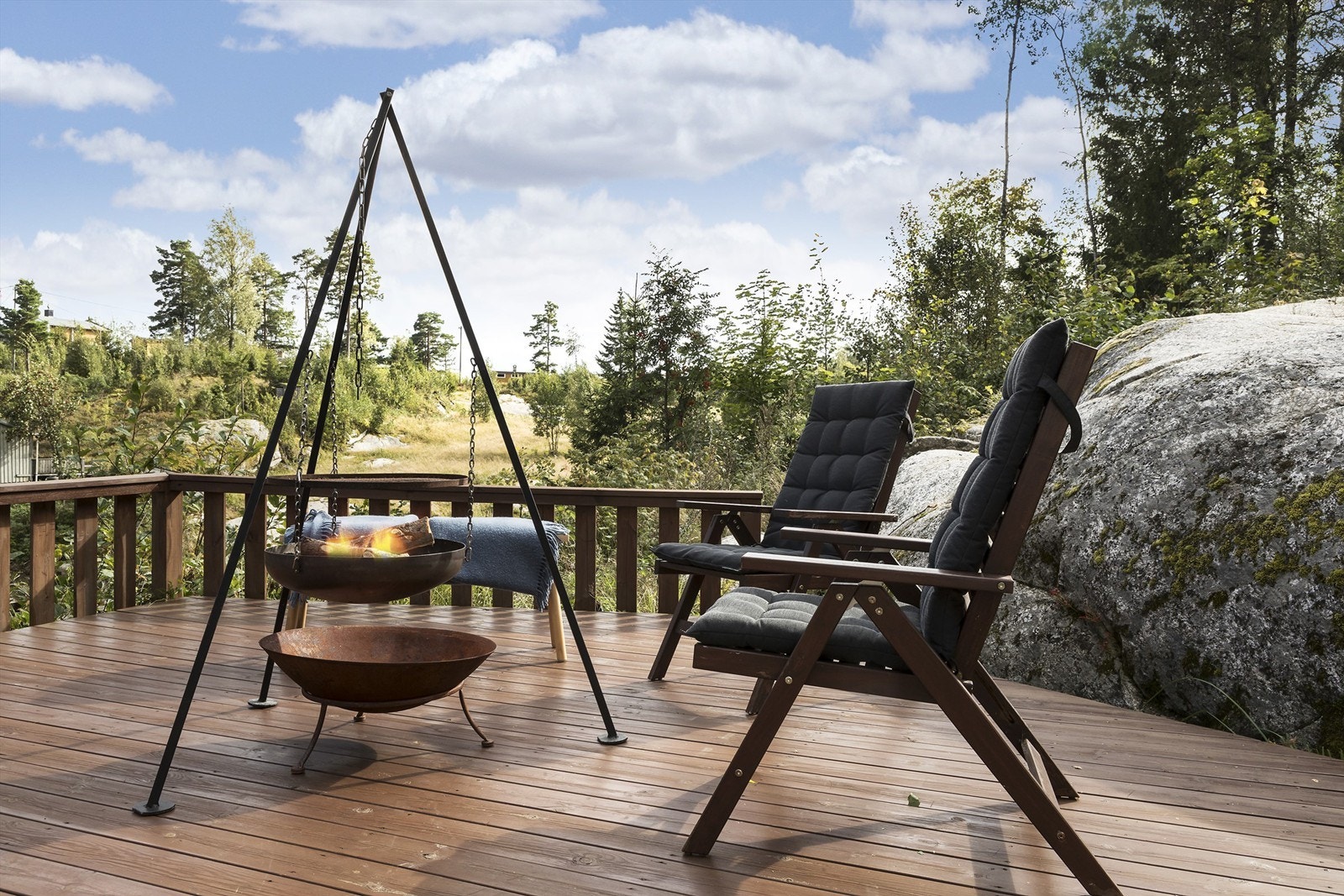 Her kan man nyte uterommet til det fulle Galleribilde