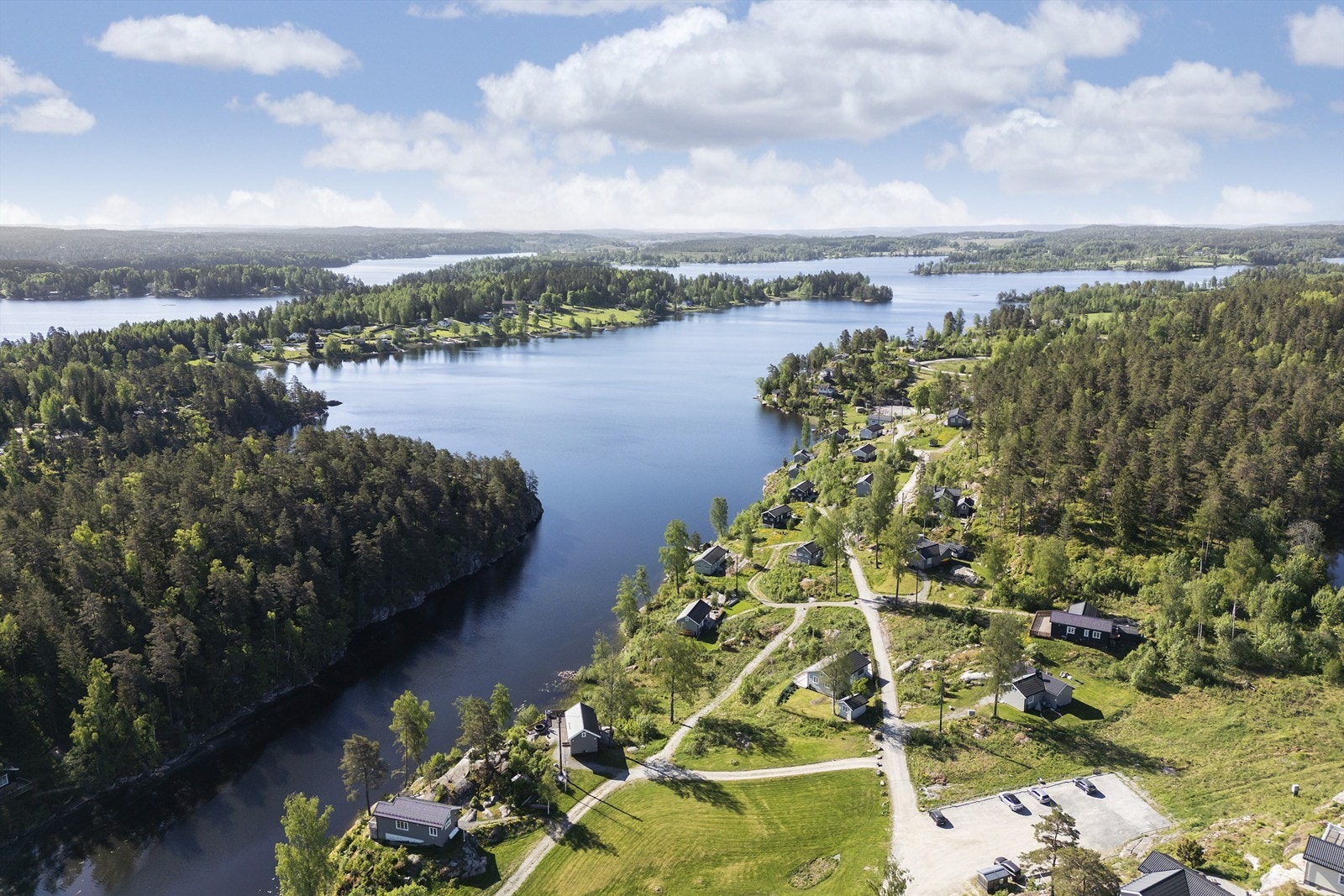 Det er populært å bruke hyttene om vinteren også Galleribilde
