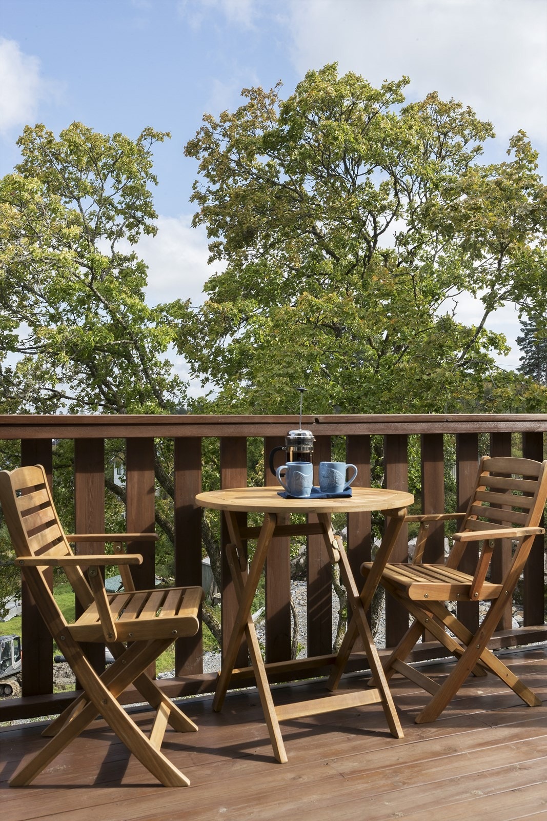 Terrasse 1 er på ca. 10 kvm. Galleribilde