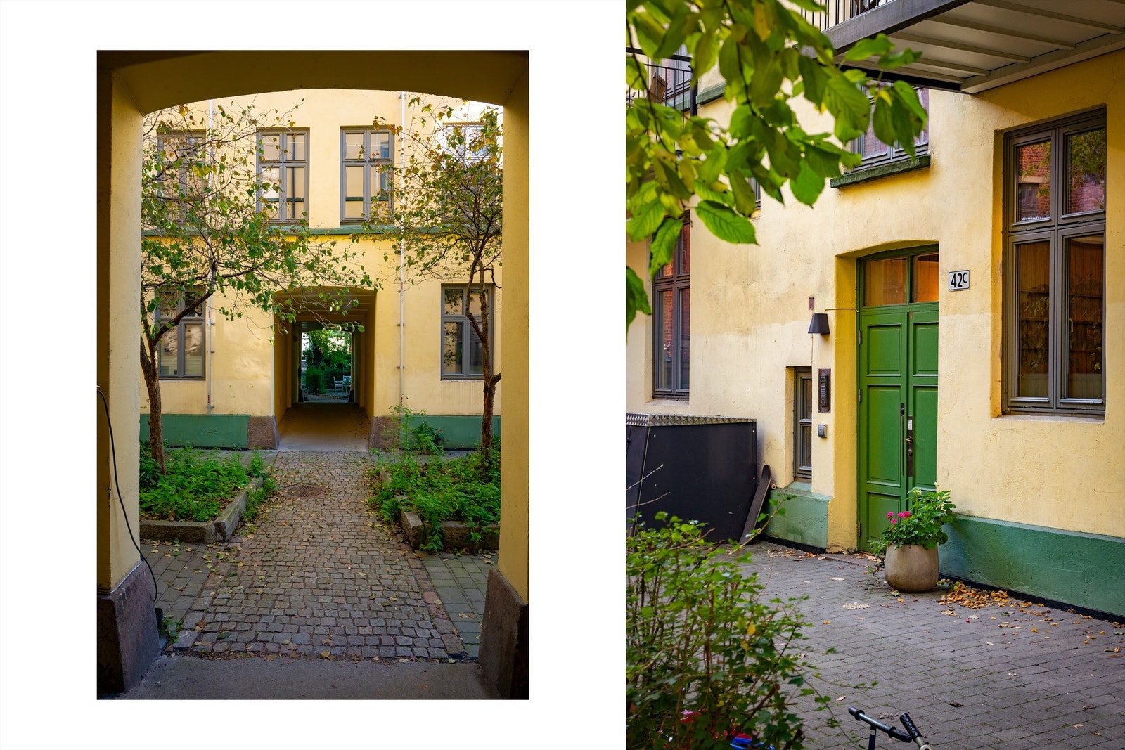 Leiligheten ligger i bakgårdsbygning med alle vinduer mot stille gårdsrom! Galleribilde