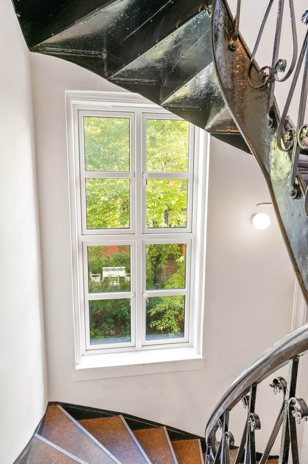 Klassisk trappeoppgang. Galleribilde