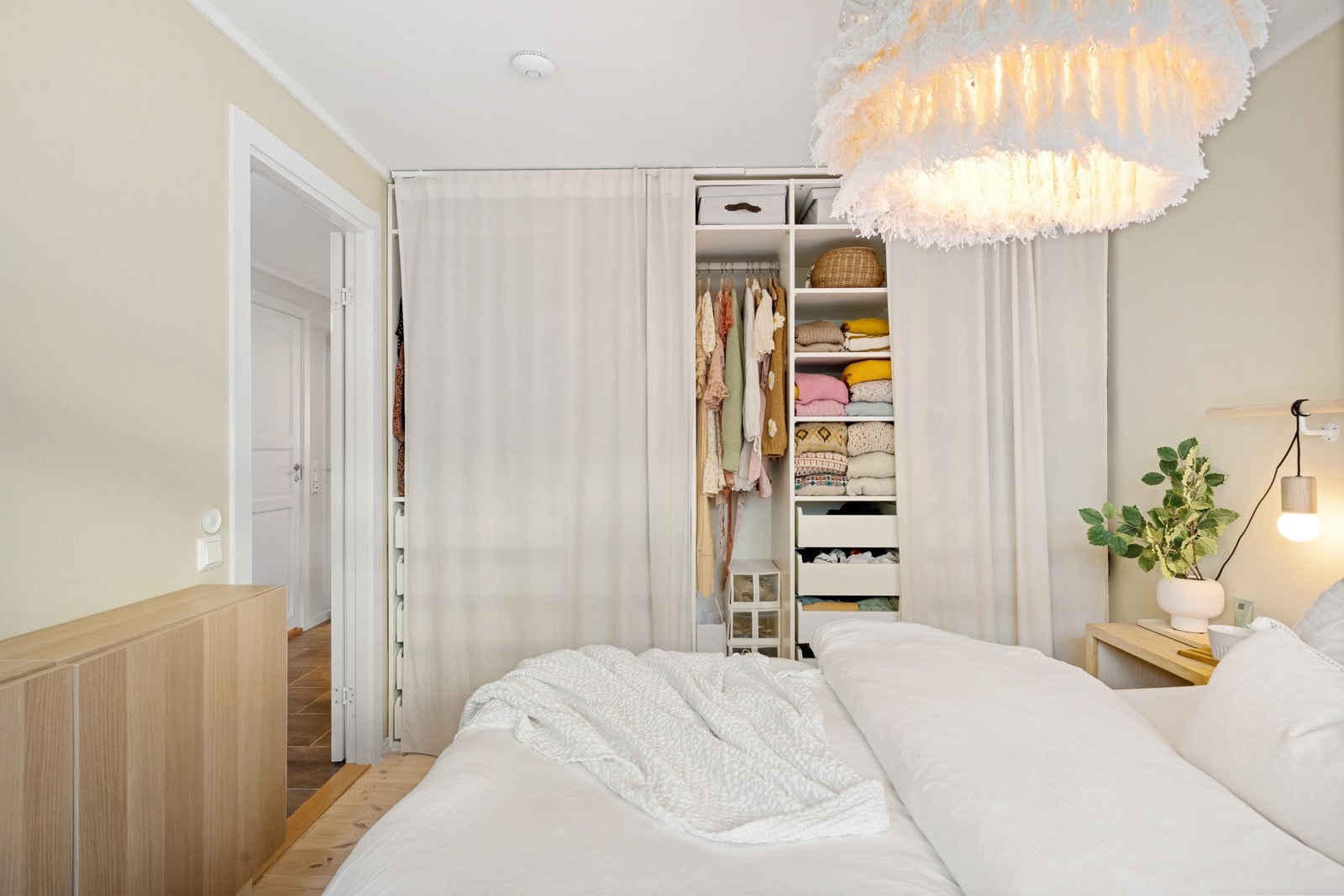 Hovedsoverommet har god plass til ønsket innredning. Galleribilde