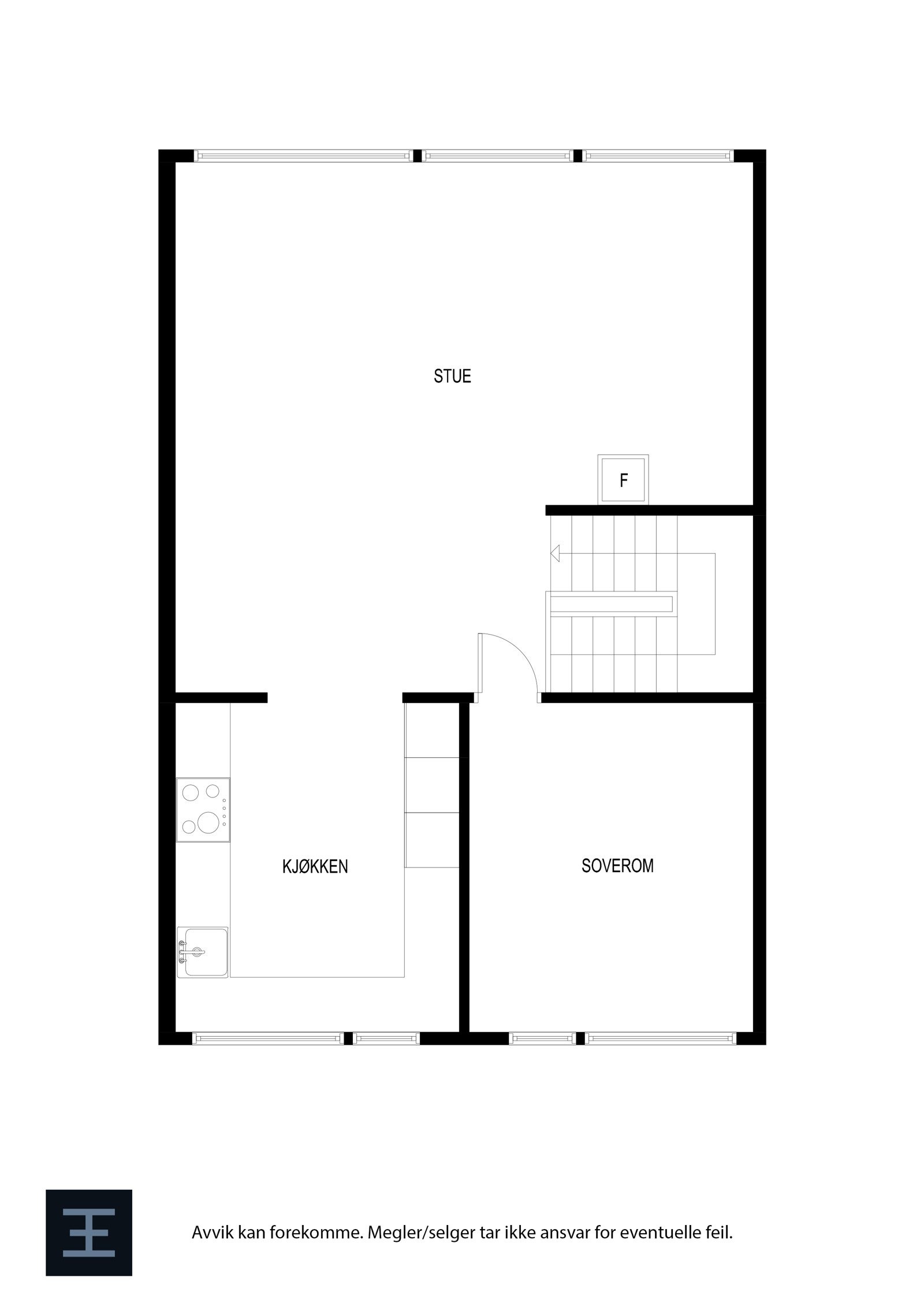 Plantegning - 2.etg. Galleribilde