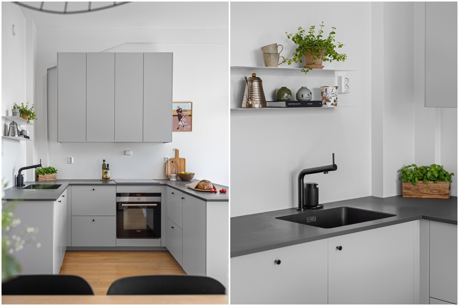 Kjøkken. Galleribilde