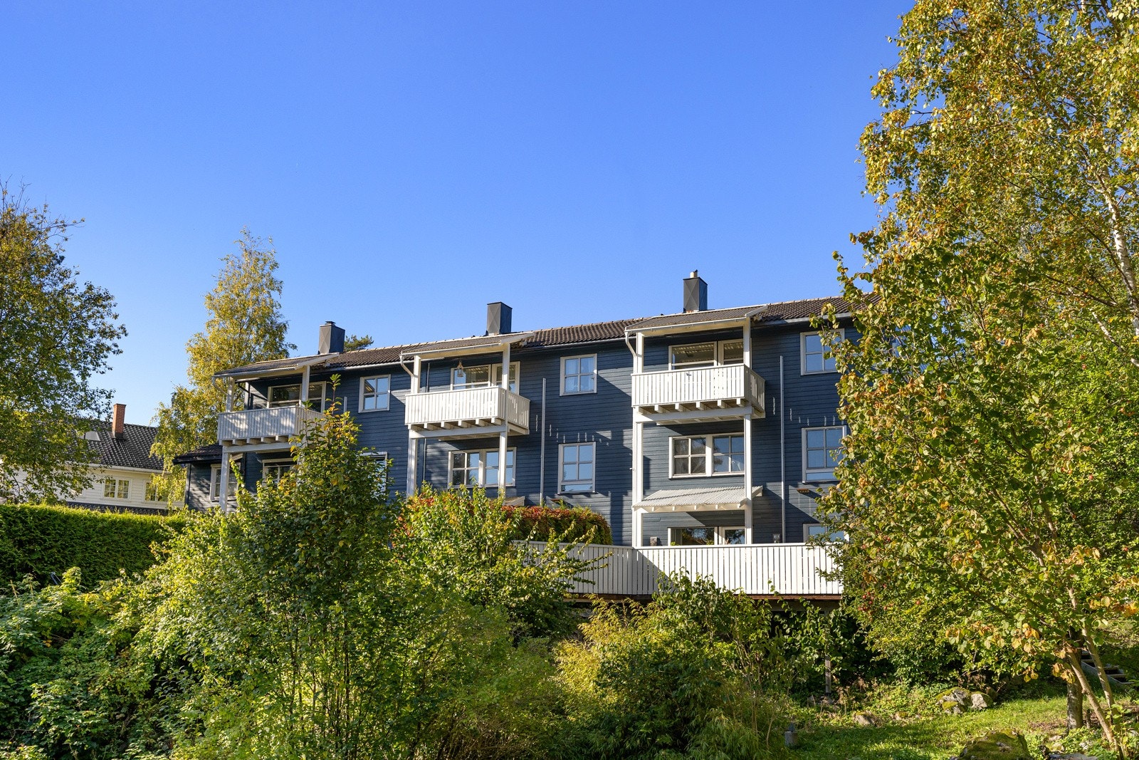 Akebakkeskogen borettslag består av 147 boliger og 2 næringslokaler. Galleribilde