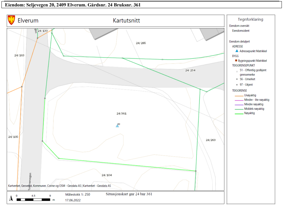 Bilde fra takstrapport vedlagt salgsoppgaven. Galleribilde