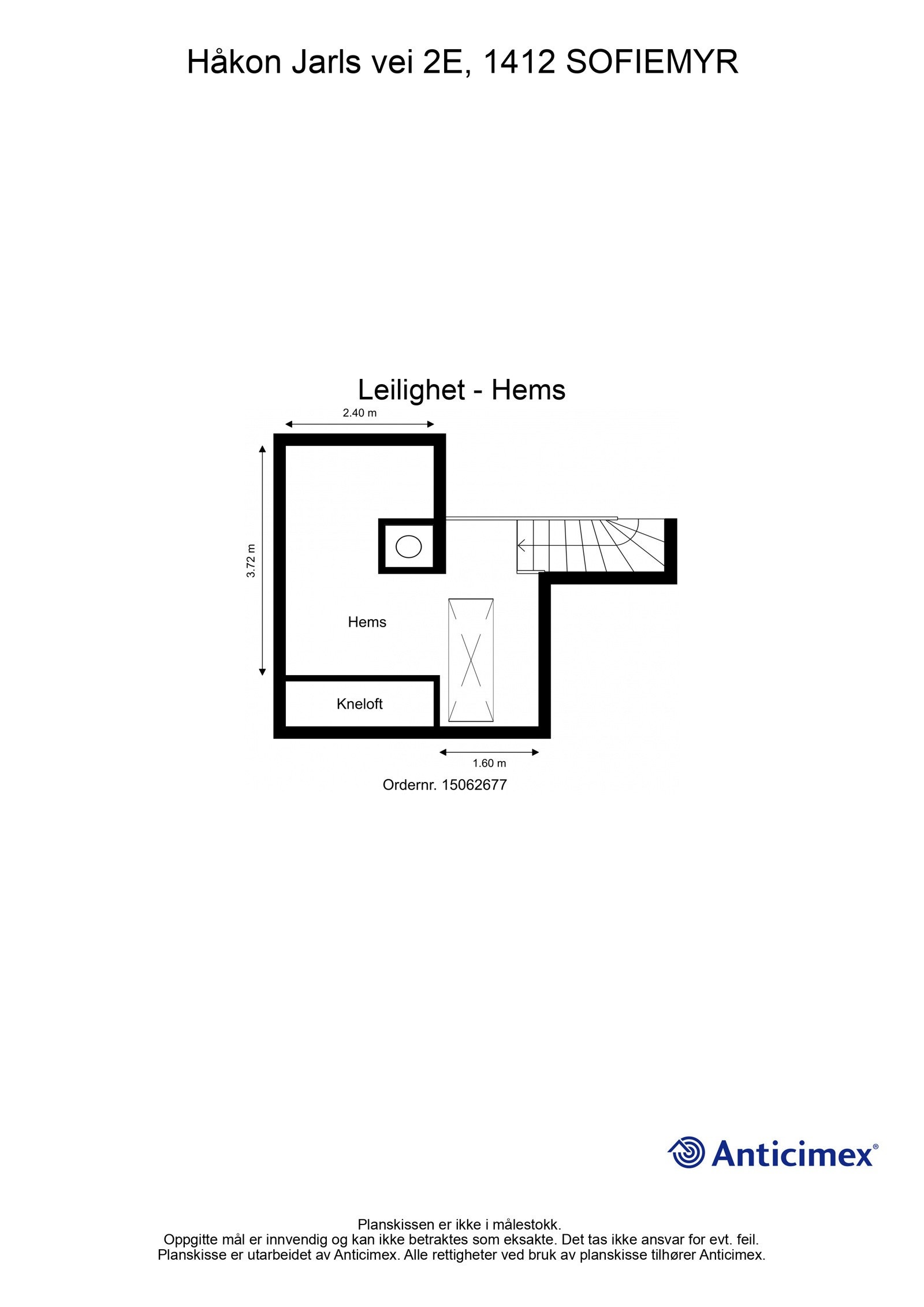 Plantegning hems Galleribilde