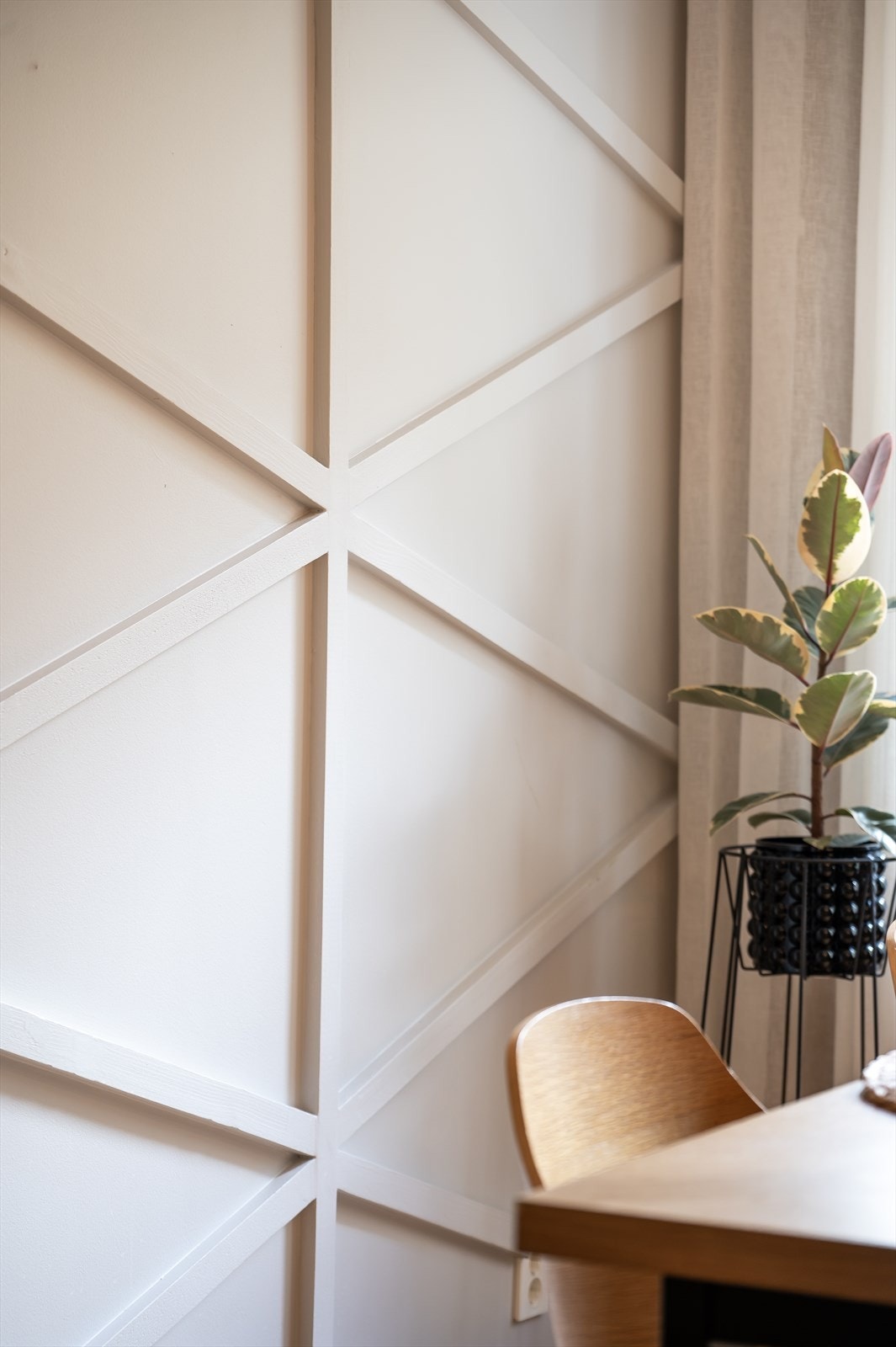 Legg merke til den stilige veggen. Galleribilde