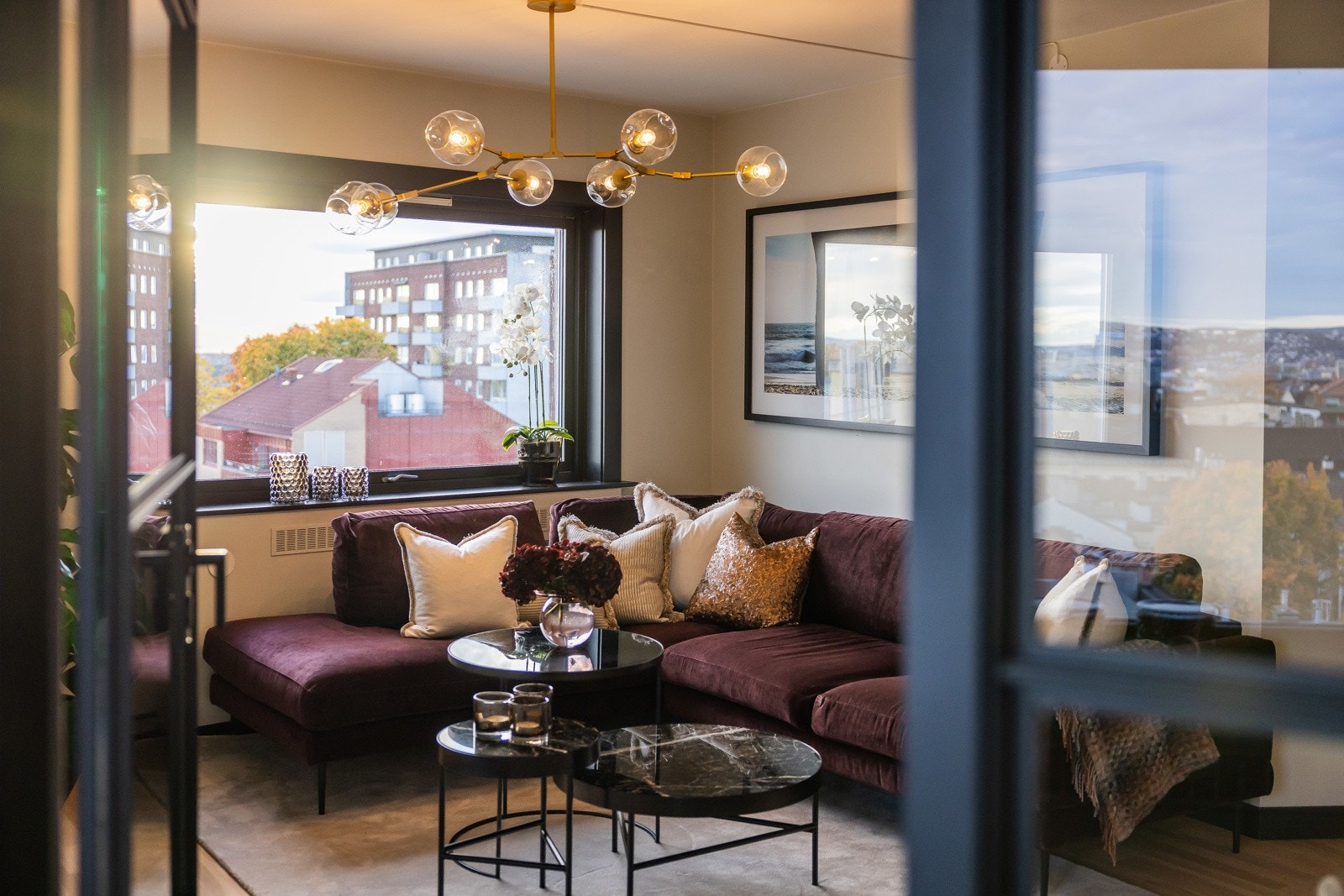 En lys og moderne 3-roms leilighet som ble pusset opp i 2020 Galleribilde