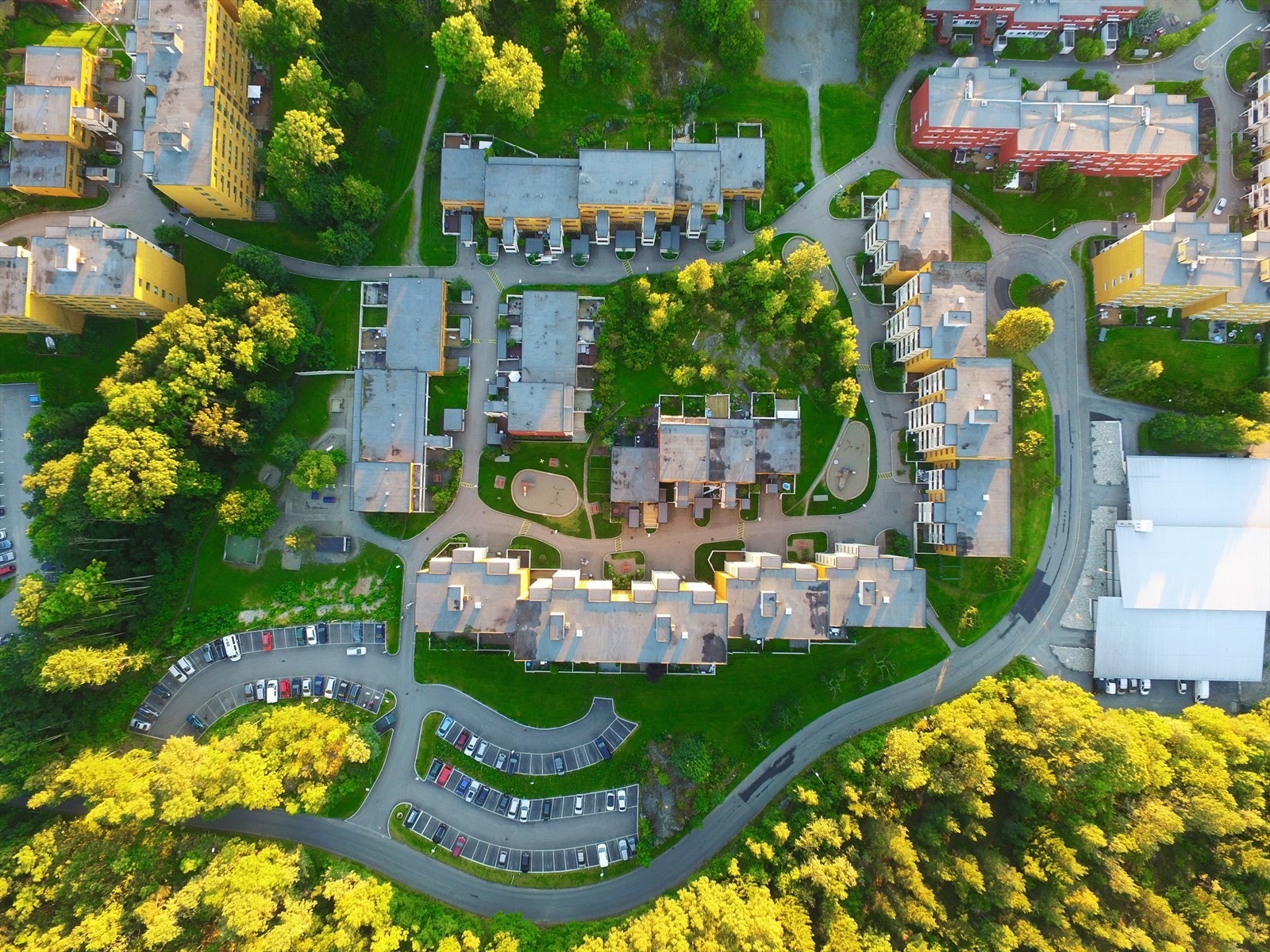 Furua borettslag sett fra luften! Galleribilde