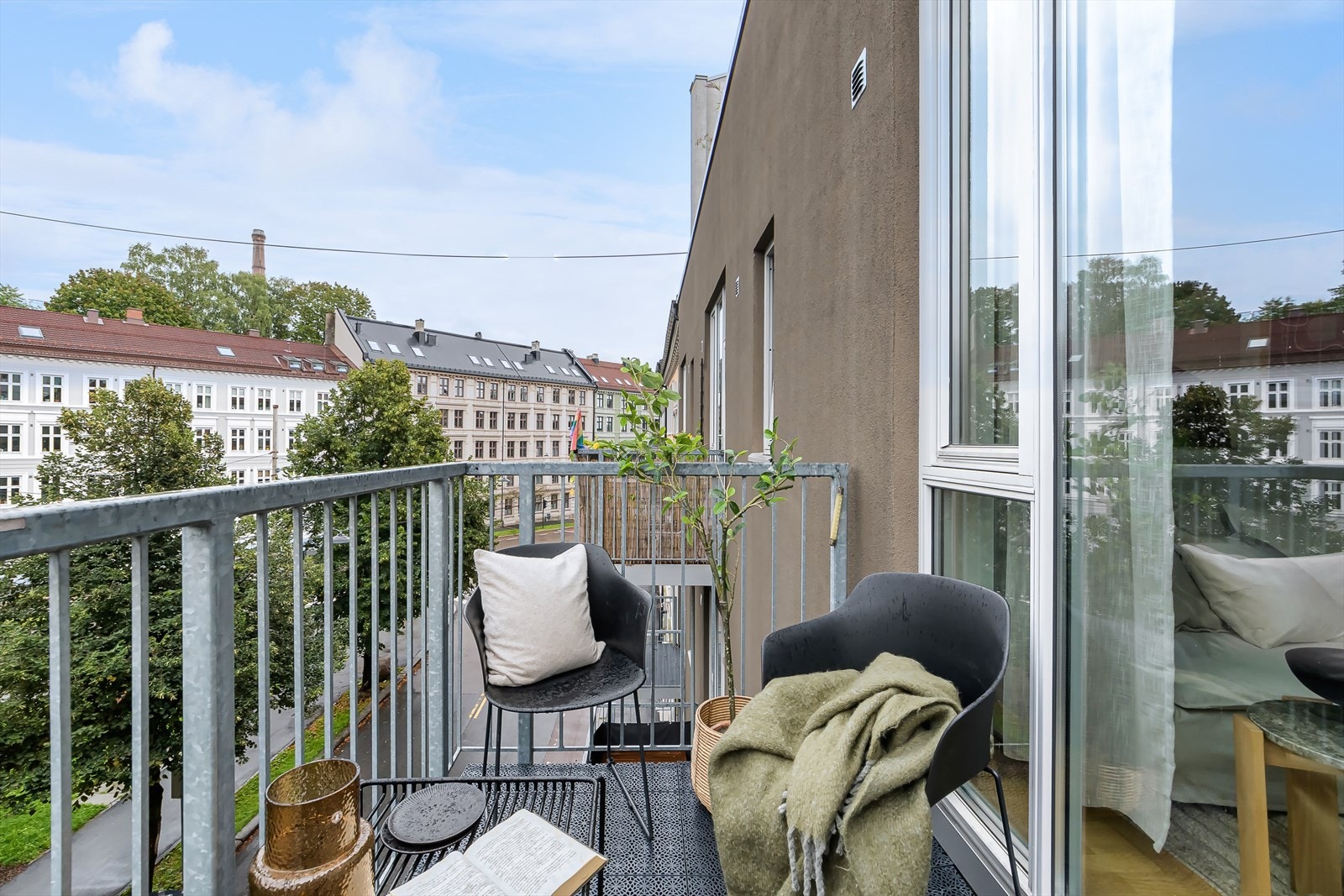 Her kan du nyte sene sommerkvelder i godt selskap! Galleribilde