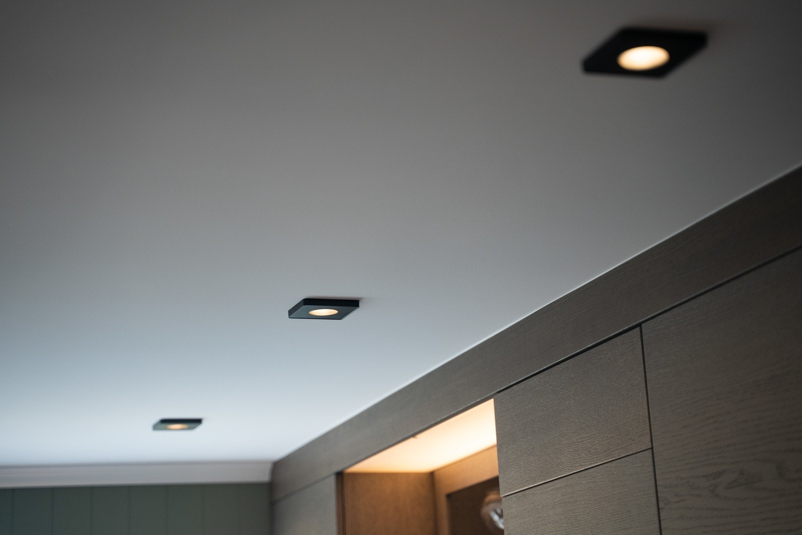 På kjøkkenet er det downlights fra GF - design... Galleribilde