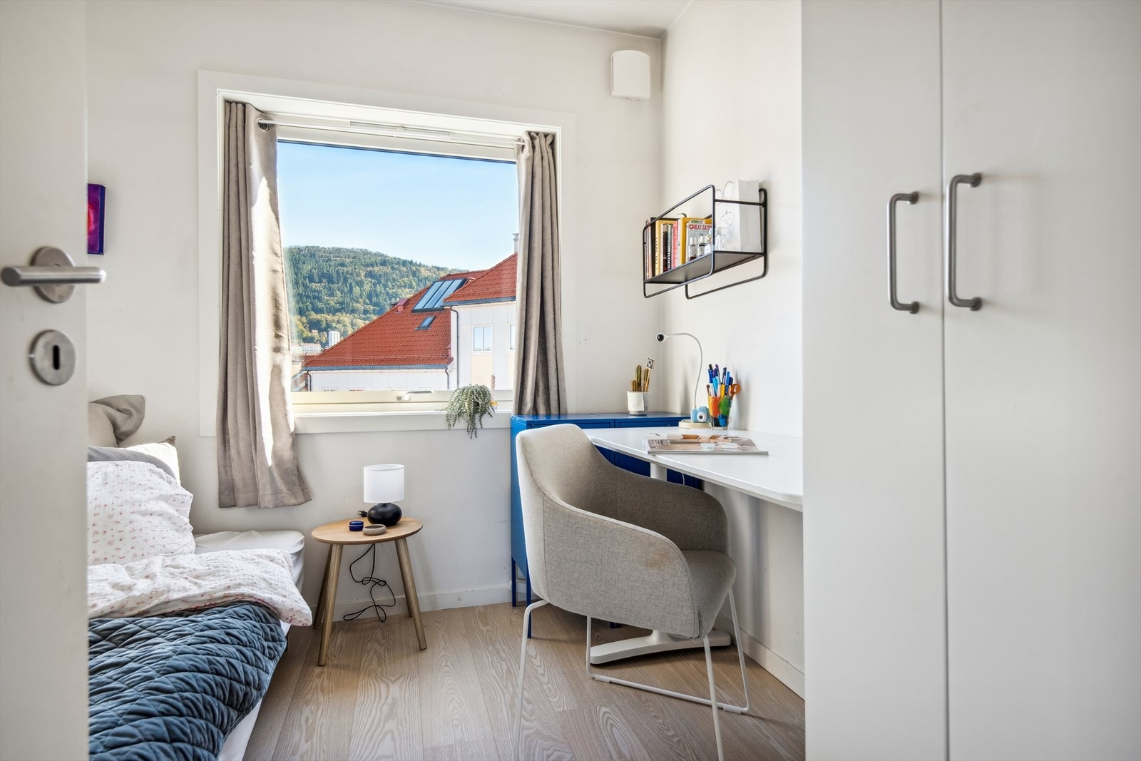 Soverom nummer to er på 7,1 kvadrat Galleribilde