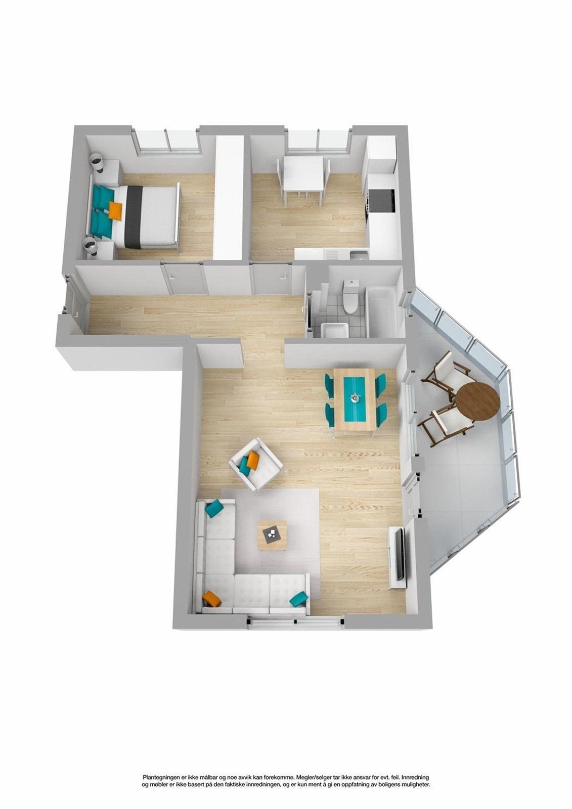 Planskisse. Galleribilde