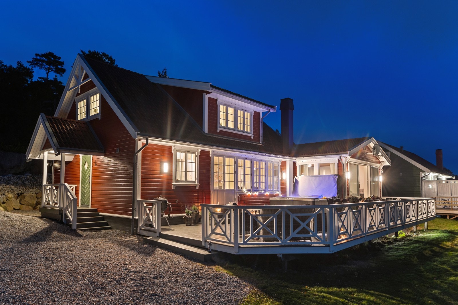 70 kvm terrasse mot vest Galleribilde