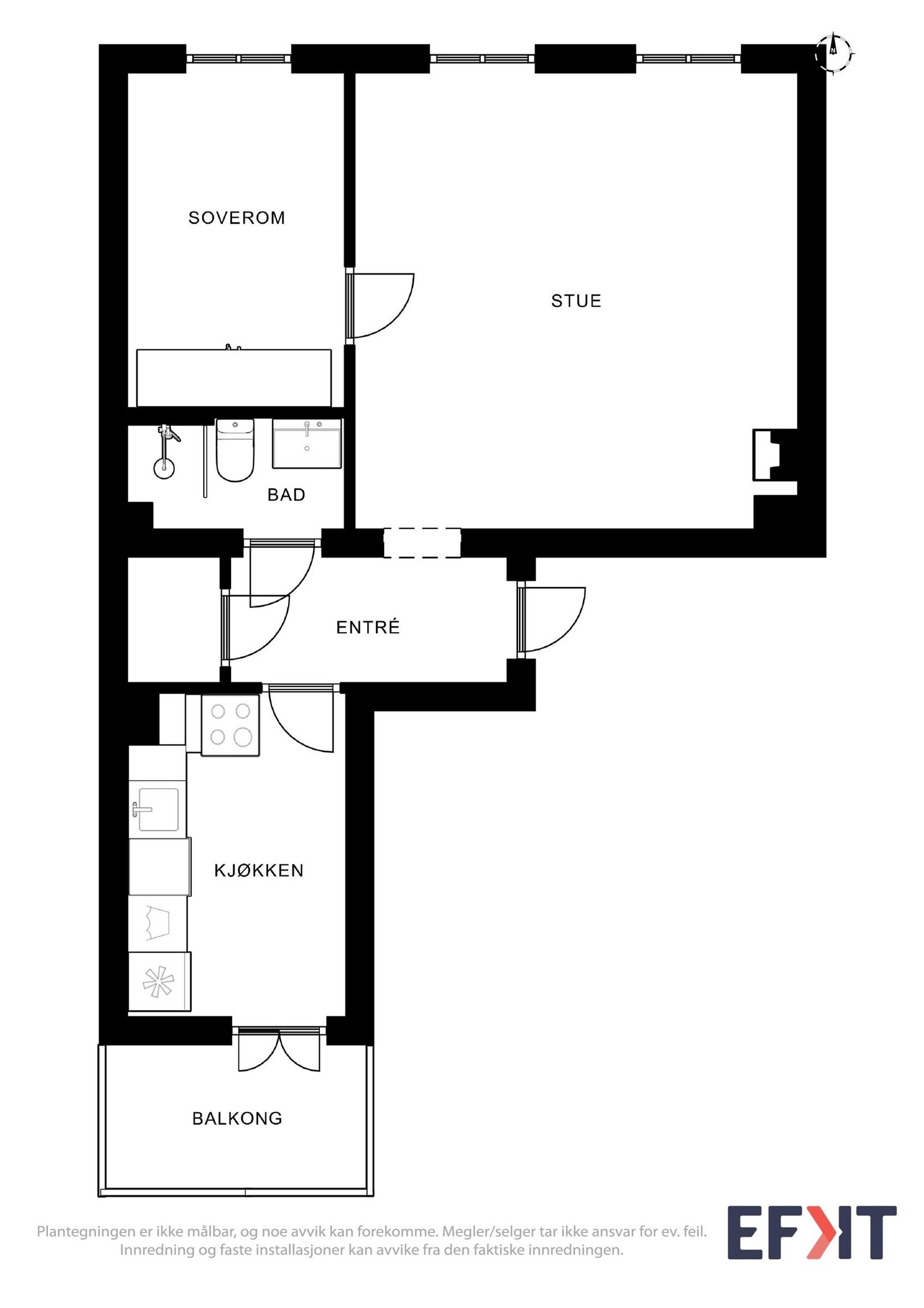 Planskisse. Galleribilde