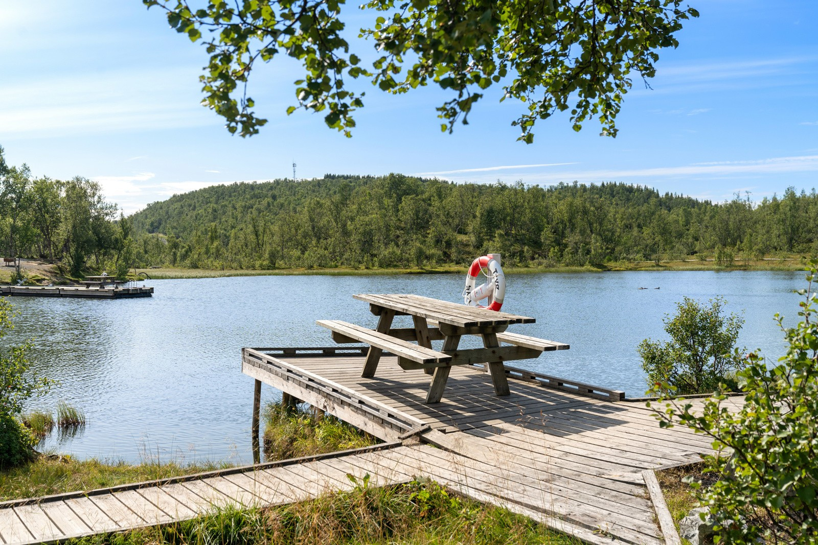 Mange fine vann i nærområdet.