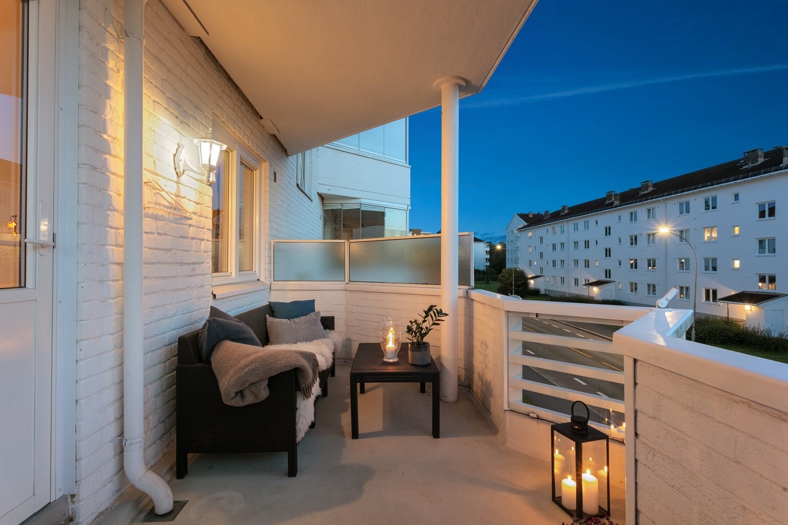 Her kan man nyte lange, hyggelige sommerkvelder. Galleribilde