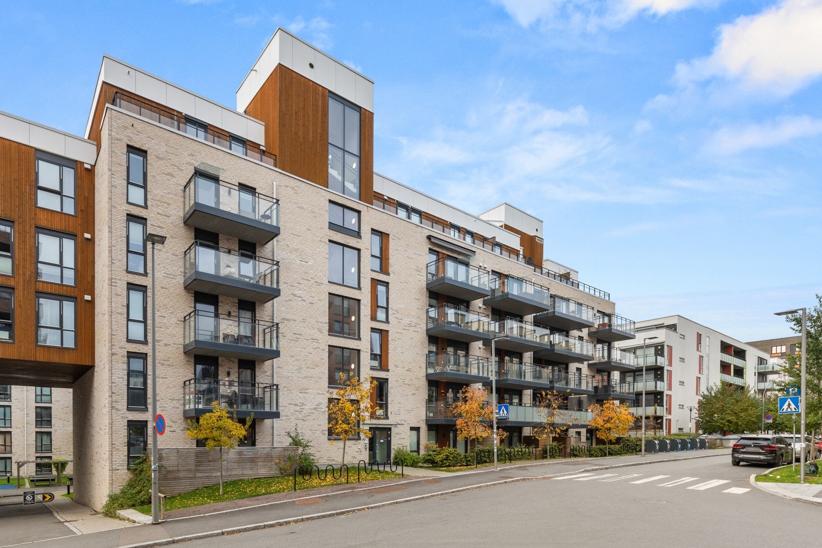Moderne og veldrevet borettslag med bygningsmasse fra 2019. Galleribilde