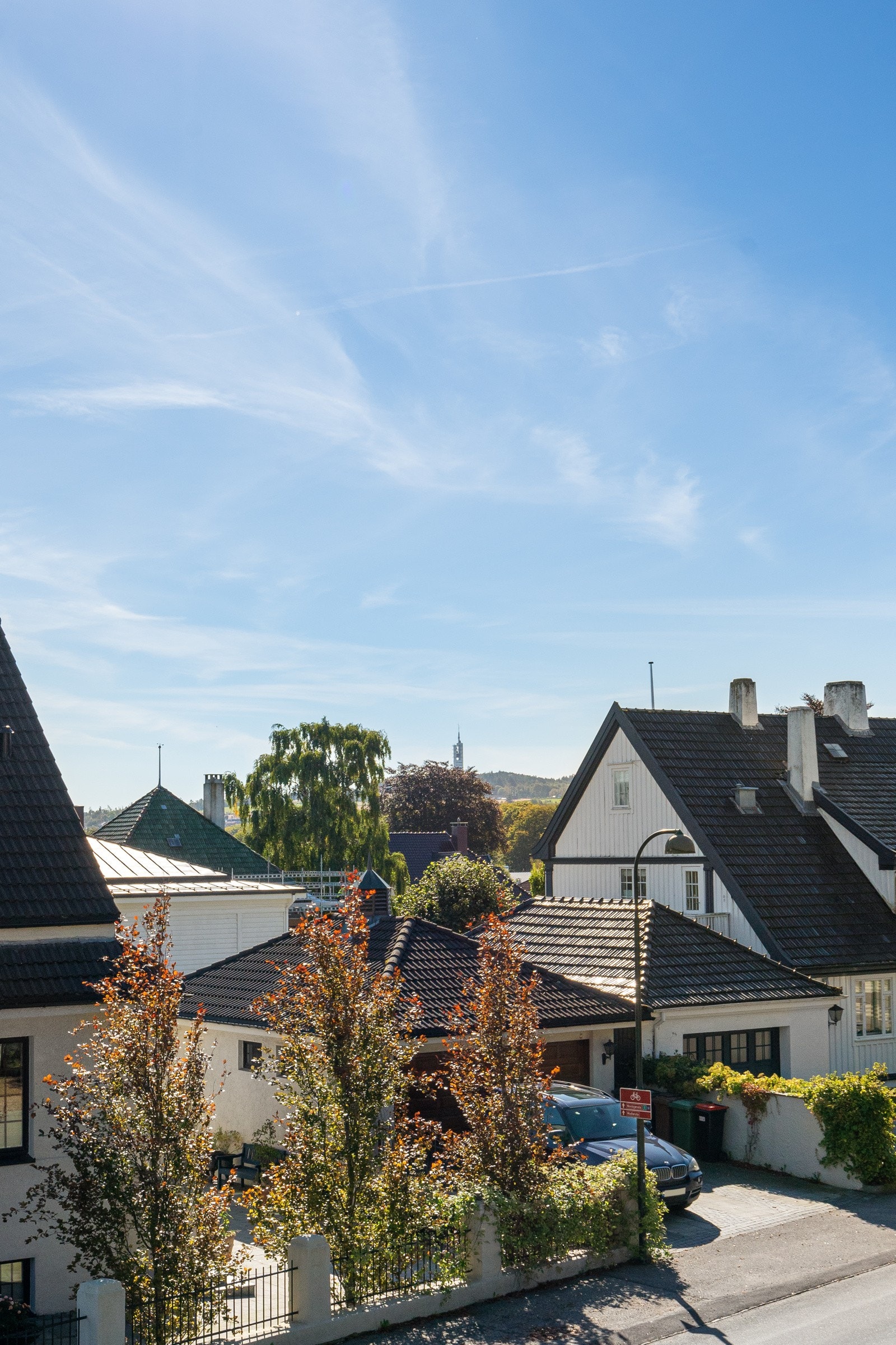 Utsikt fra balkongen. Galleribilde