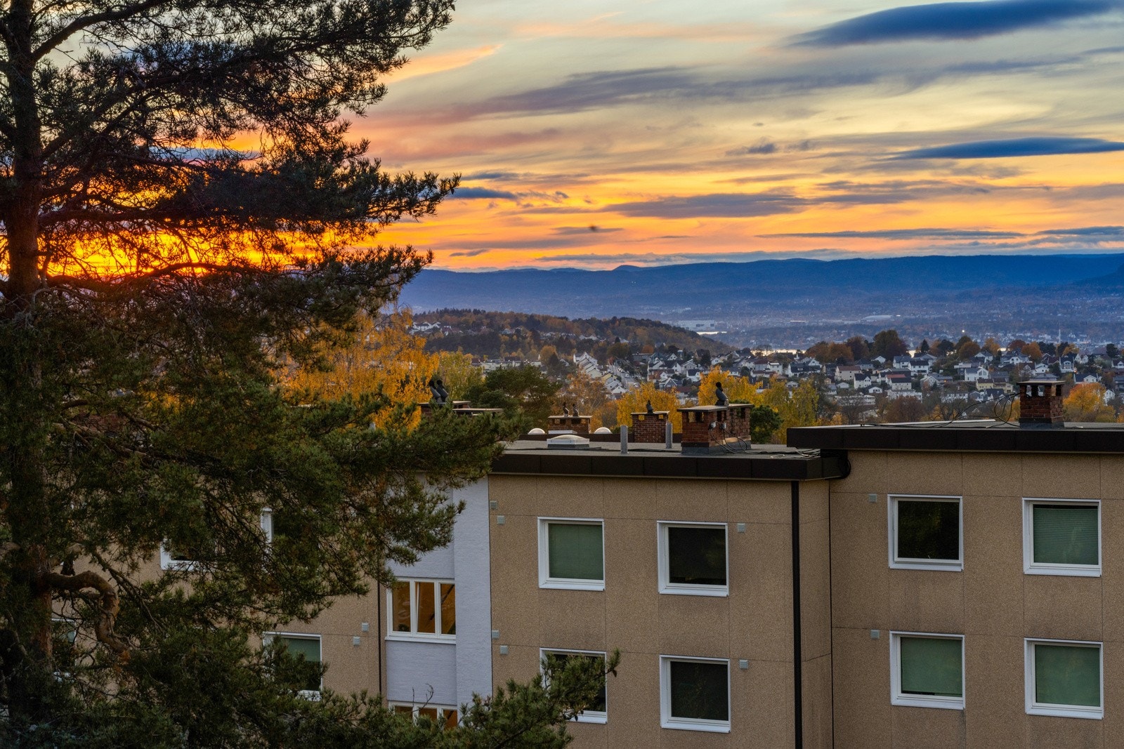 Leiligheten har fantastisk utsikt Galleribilde