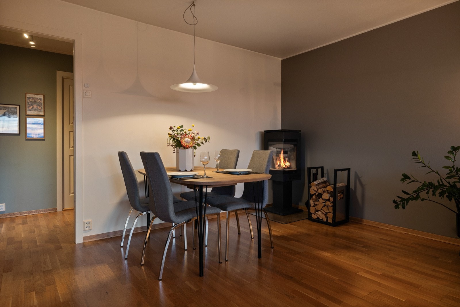 Lun kveldsstemning Galleribilde