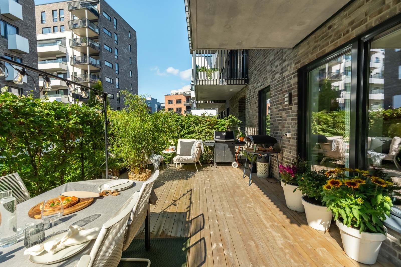 Velkommen til denne deilige terrassen! Galleribilde