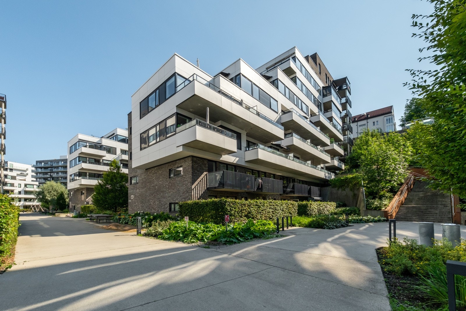 Kværnerbyen Terrasse er et sameie bestående av 190 leiligheter. Galleribilde