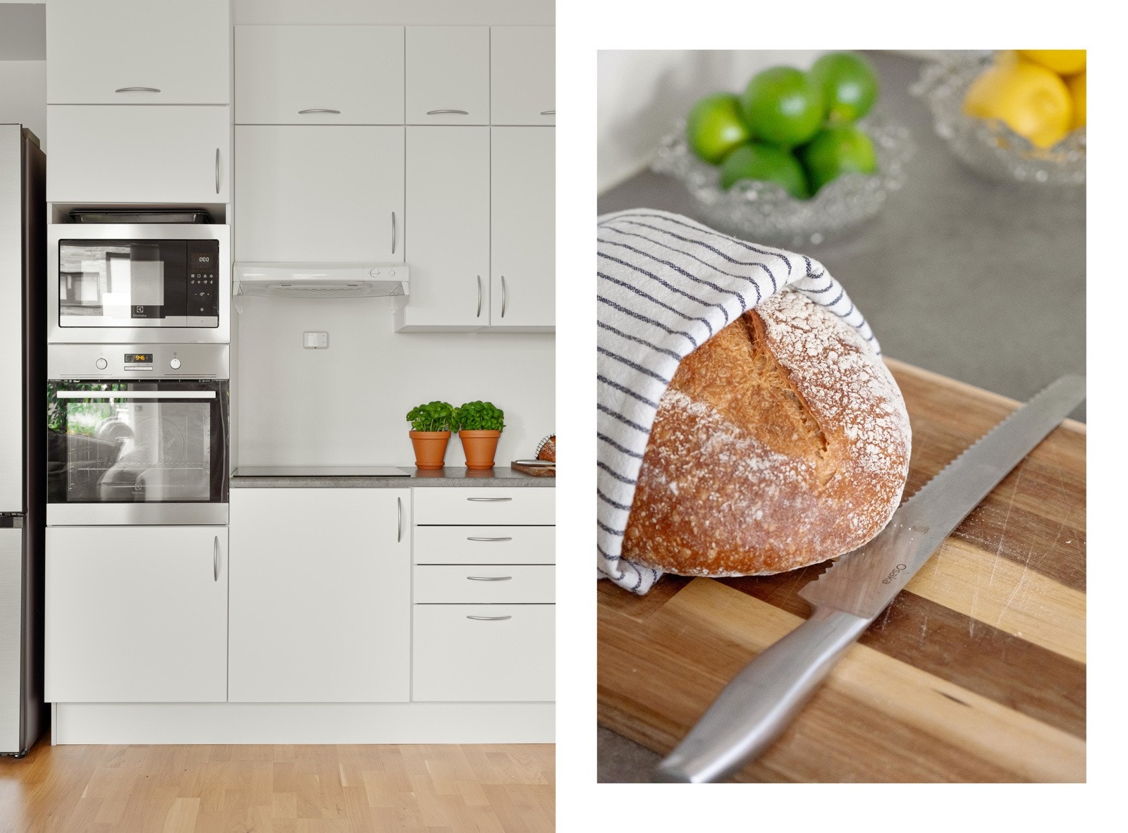 Vi tar en nærmere titt på kjøkkenet. Galleribilde