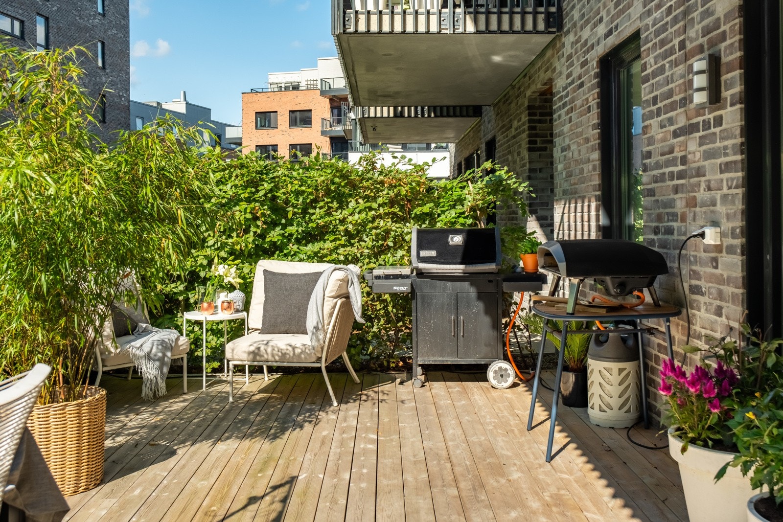 Det er massevis av bolteplass for store og små. Galleribilde