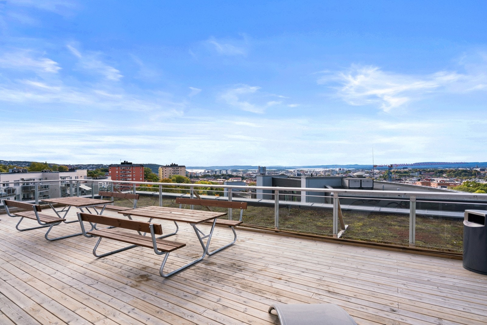 Takterrassen er din nærmeste nabo. Galleribilde